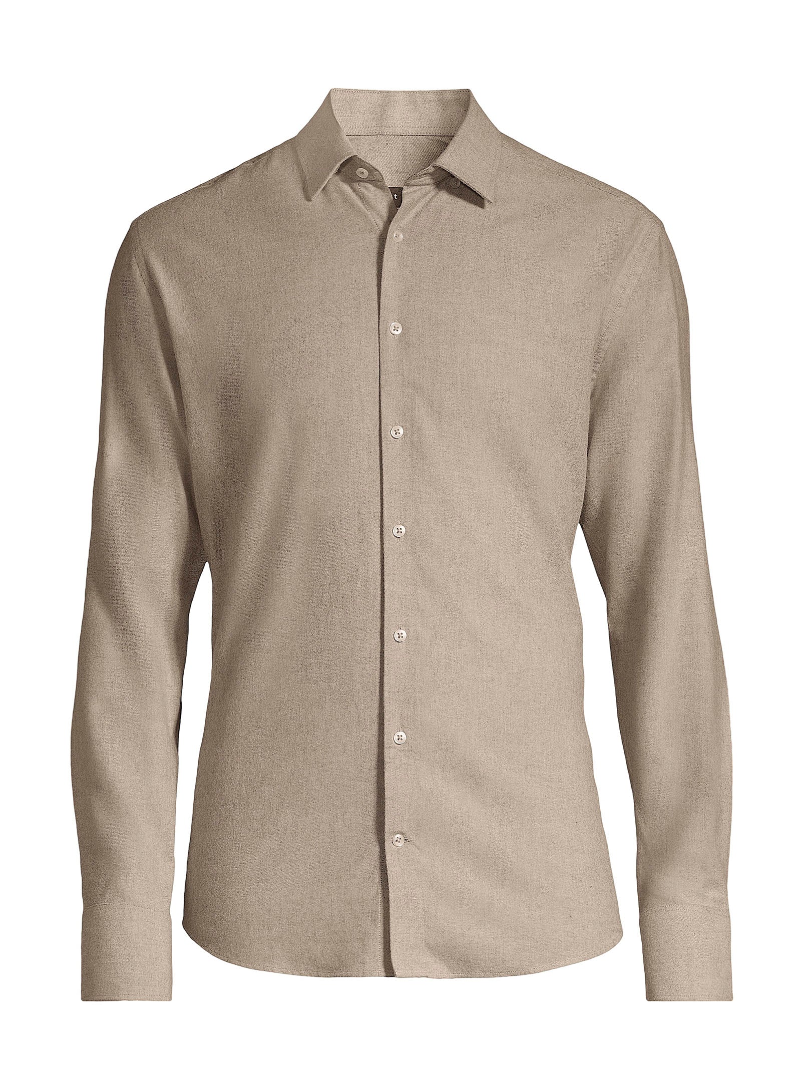 Supima Cotton Sport Shirt - Mocha