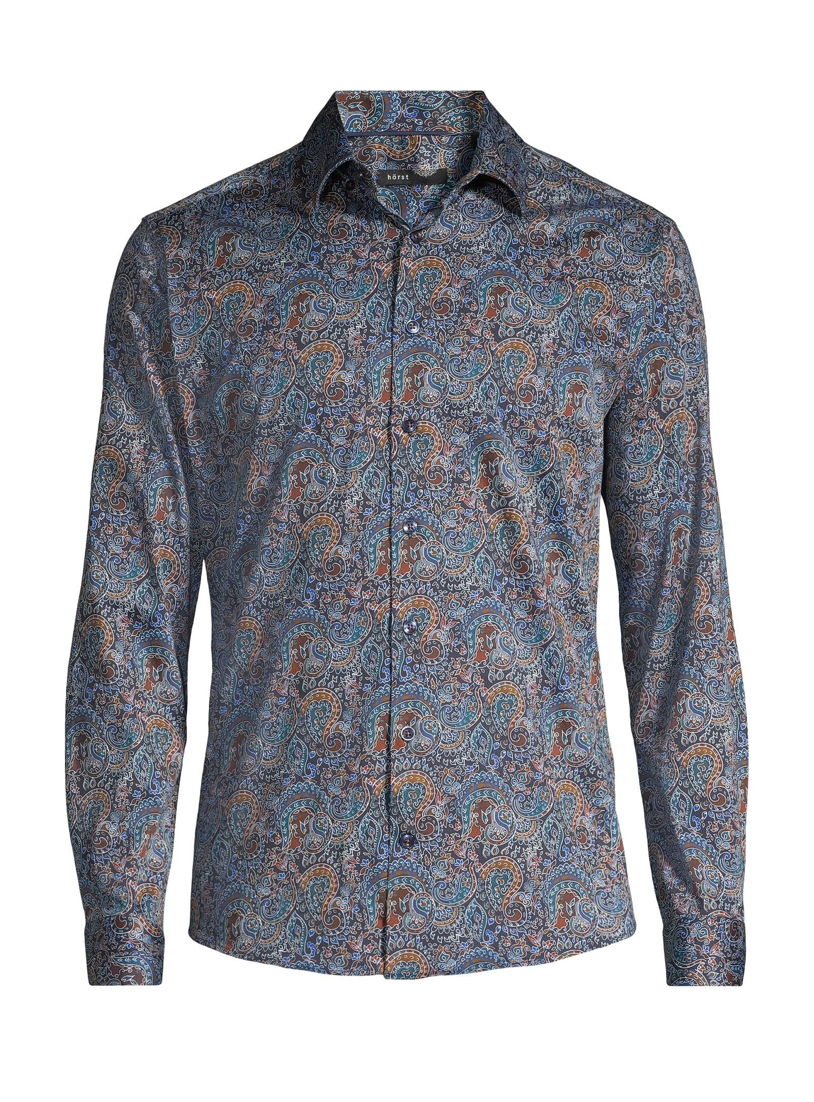 Cotton Sport Shirt - Navy