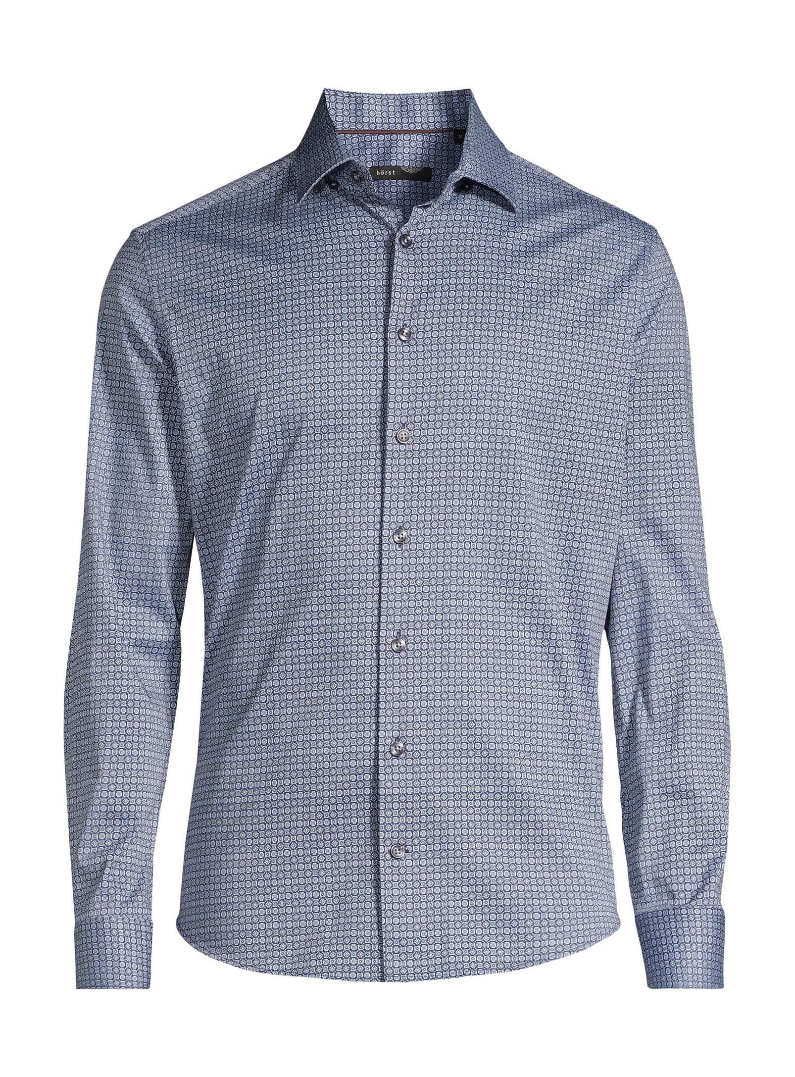Cotton Sport Shirt - Navy
