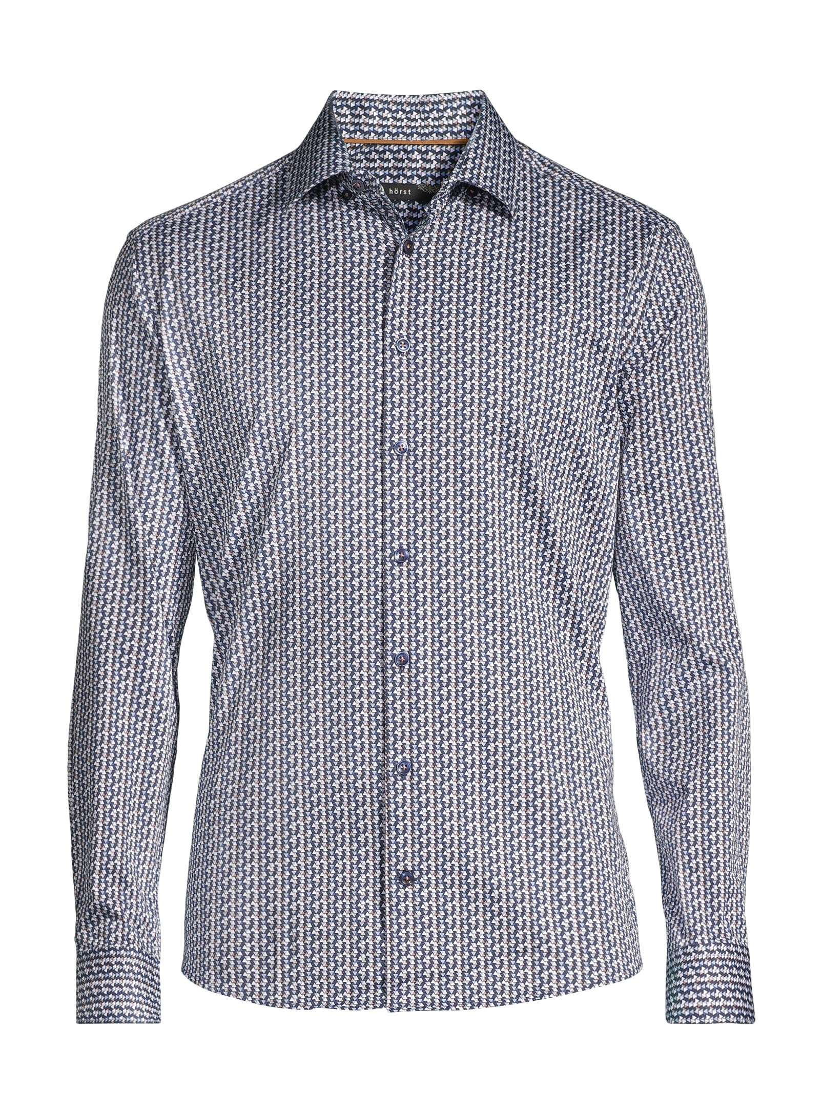 Cotton Sport Shirt - Navy