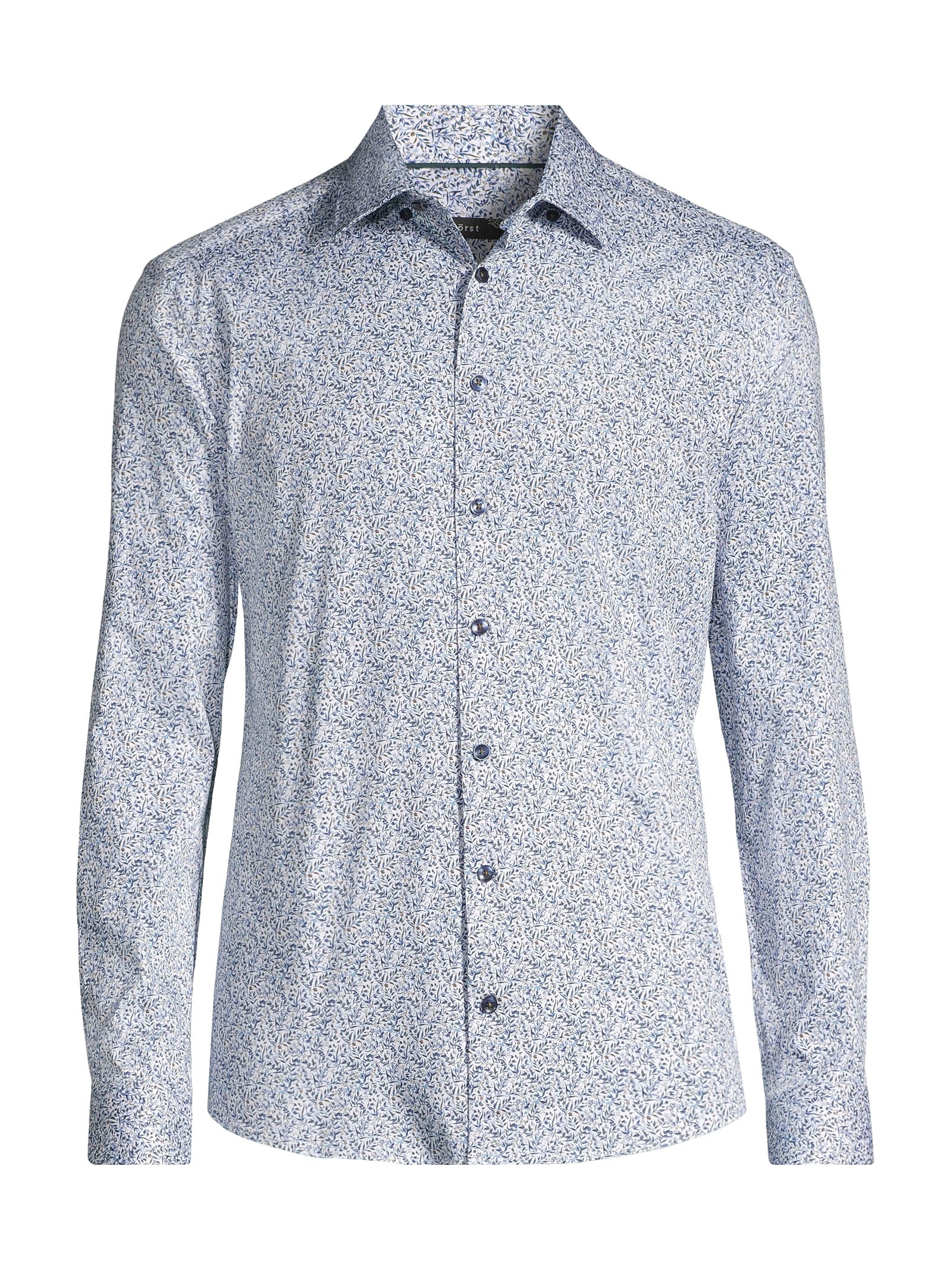 Cotton Sport Shirt - Navy