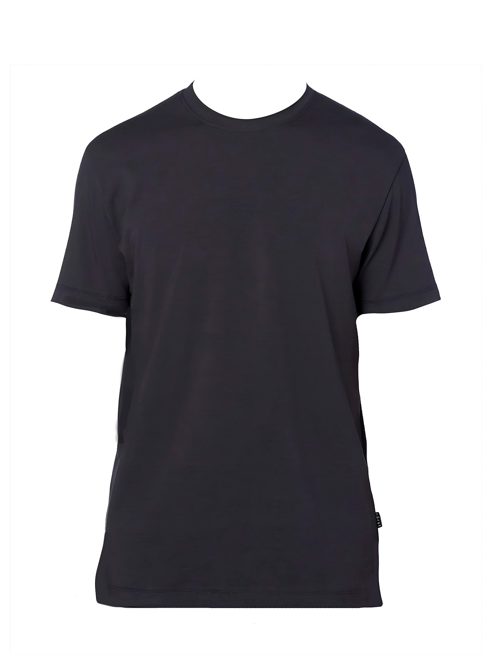 Cotton Crewneck T-shirt – Navy