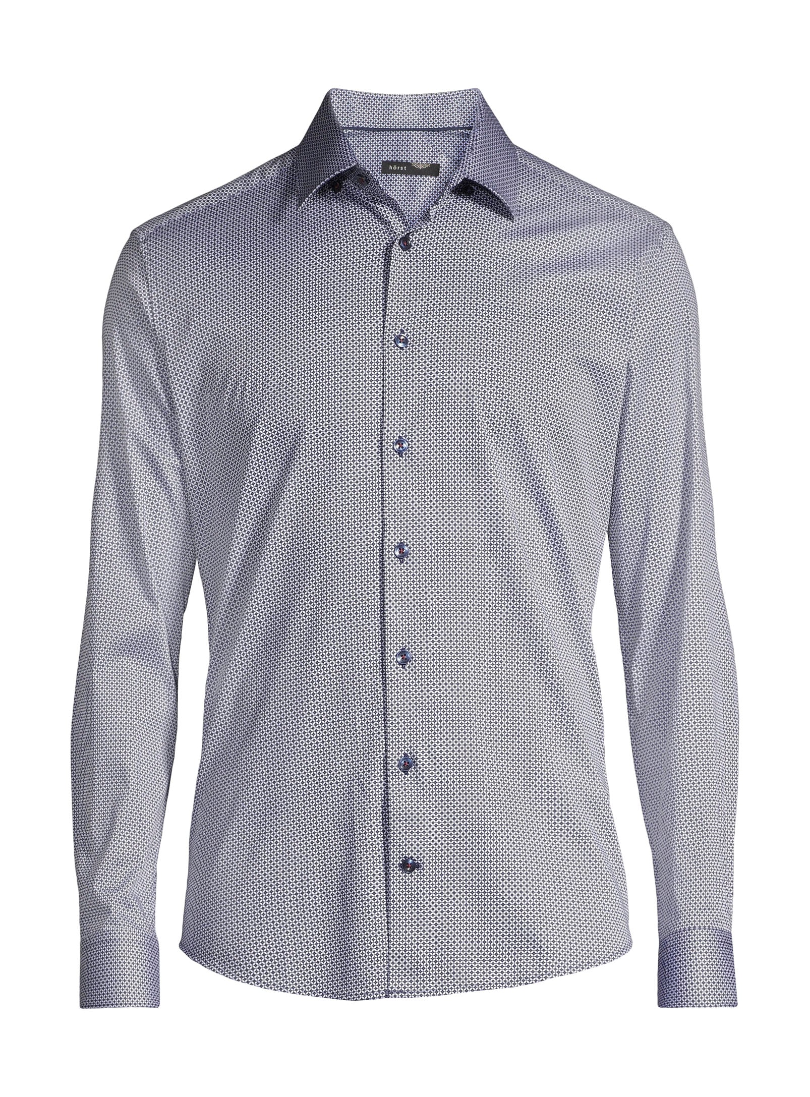 Cotton Sport Shirt - Navy
