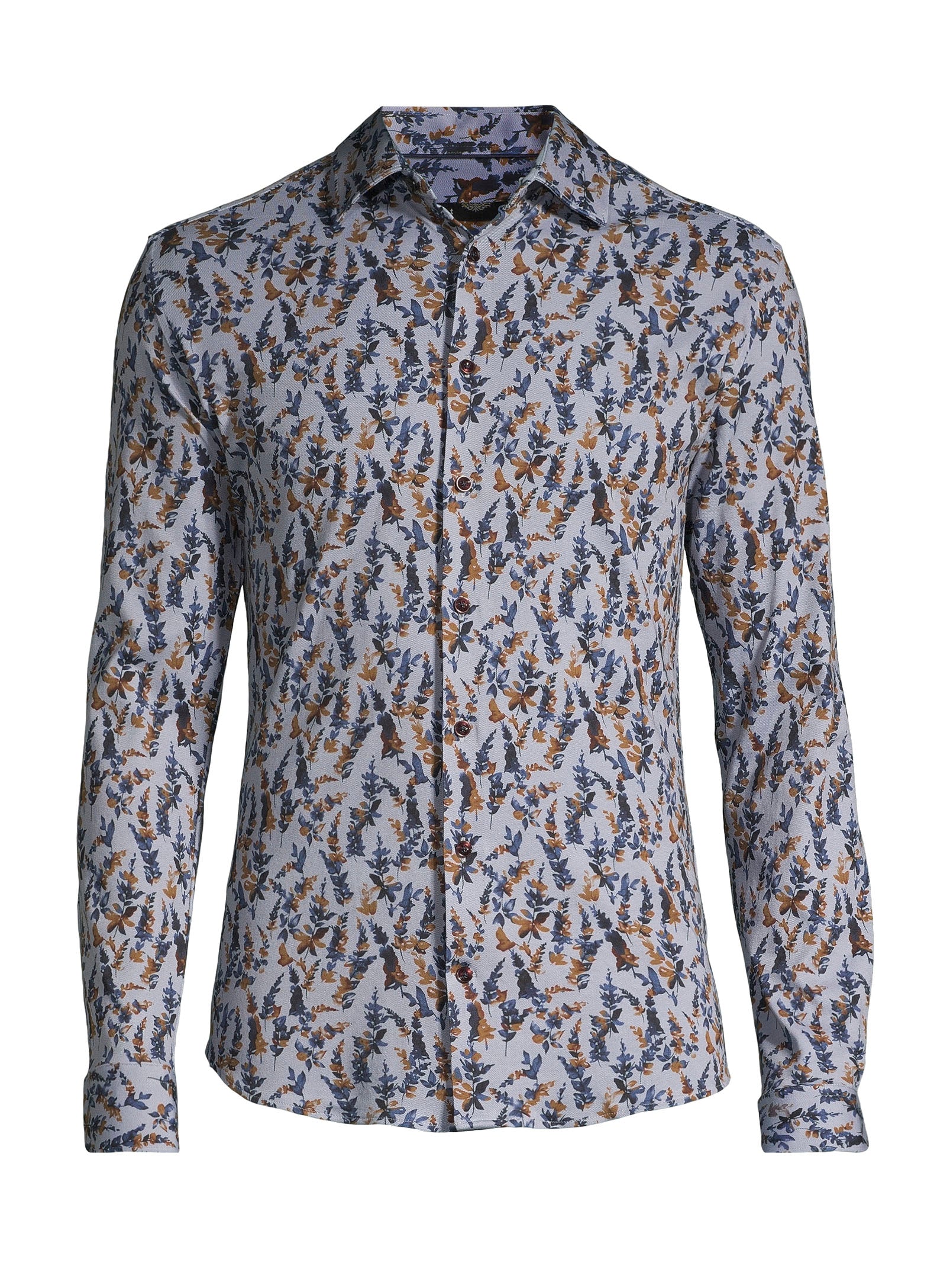 100% Cotton Sport Shirt - Blue