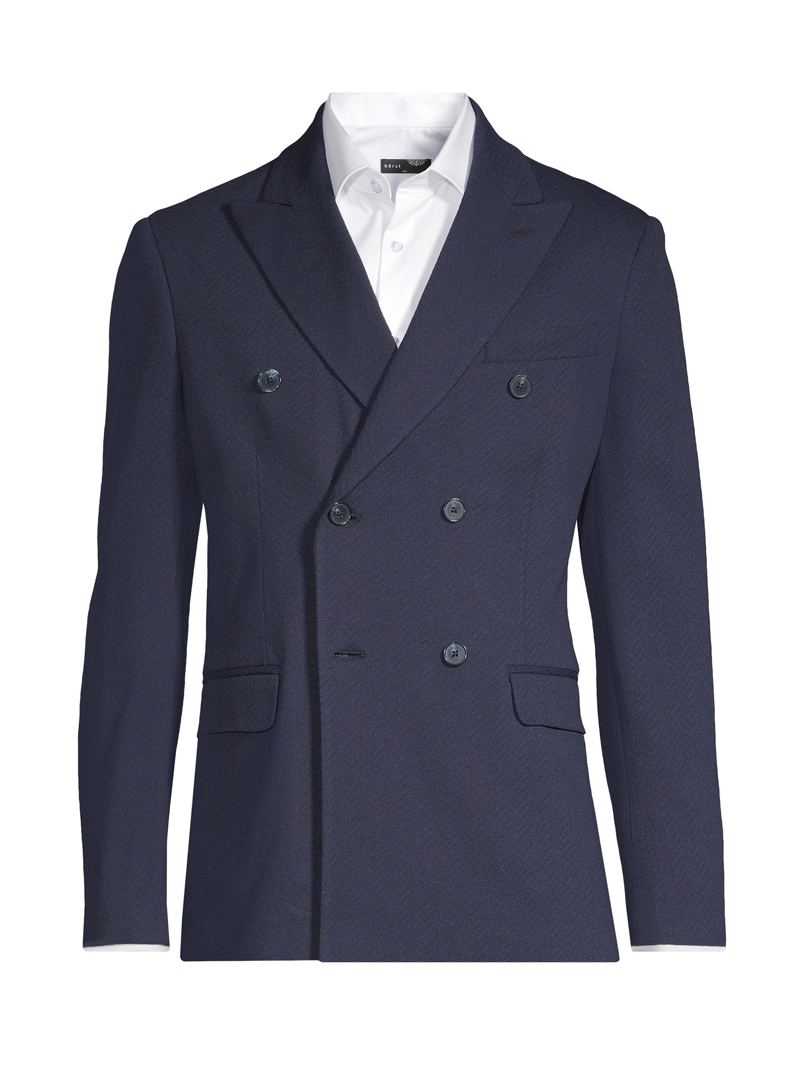 Knit Blazer - Navy