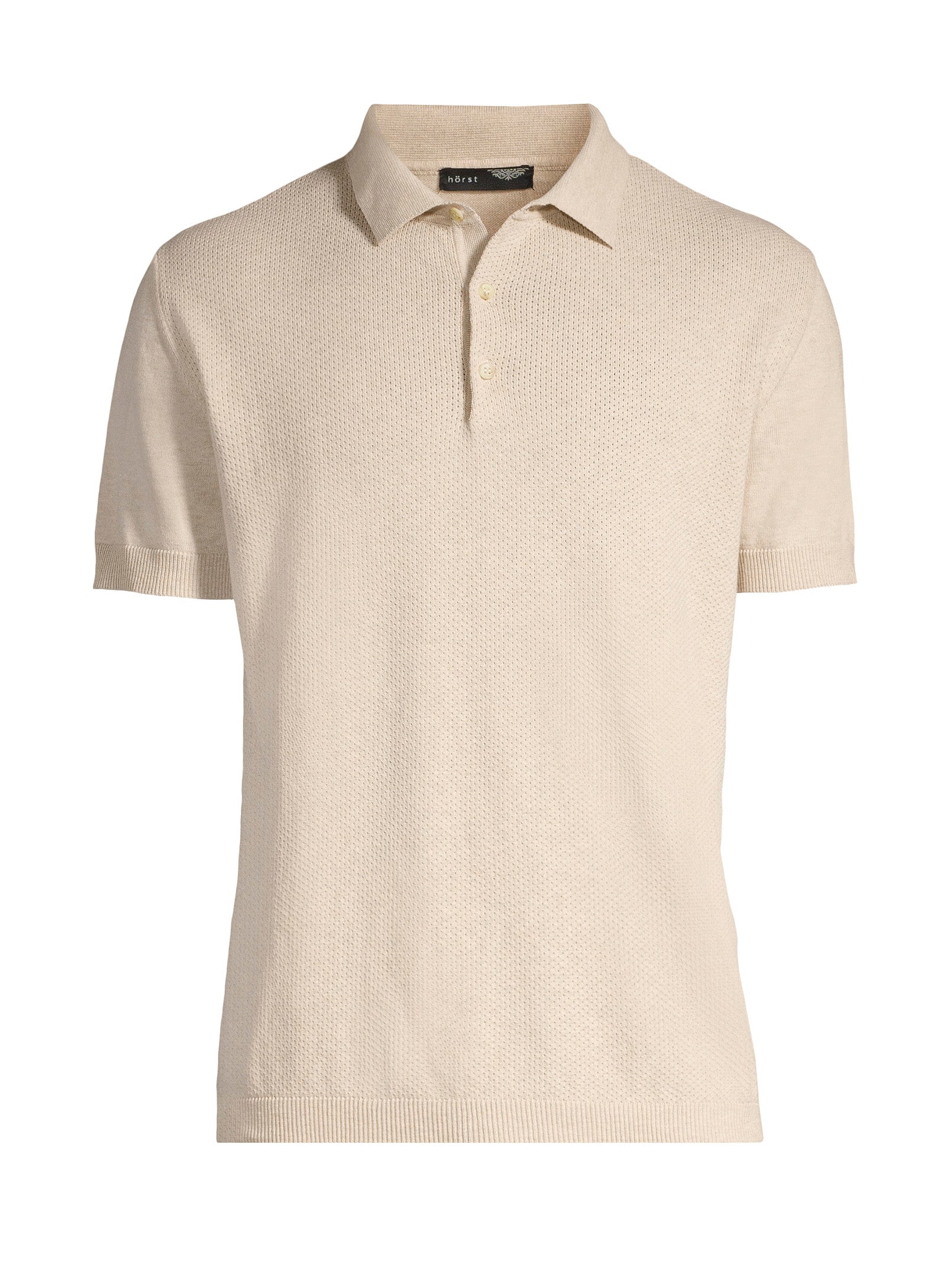 Cotton Polo – Sand