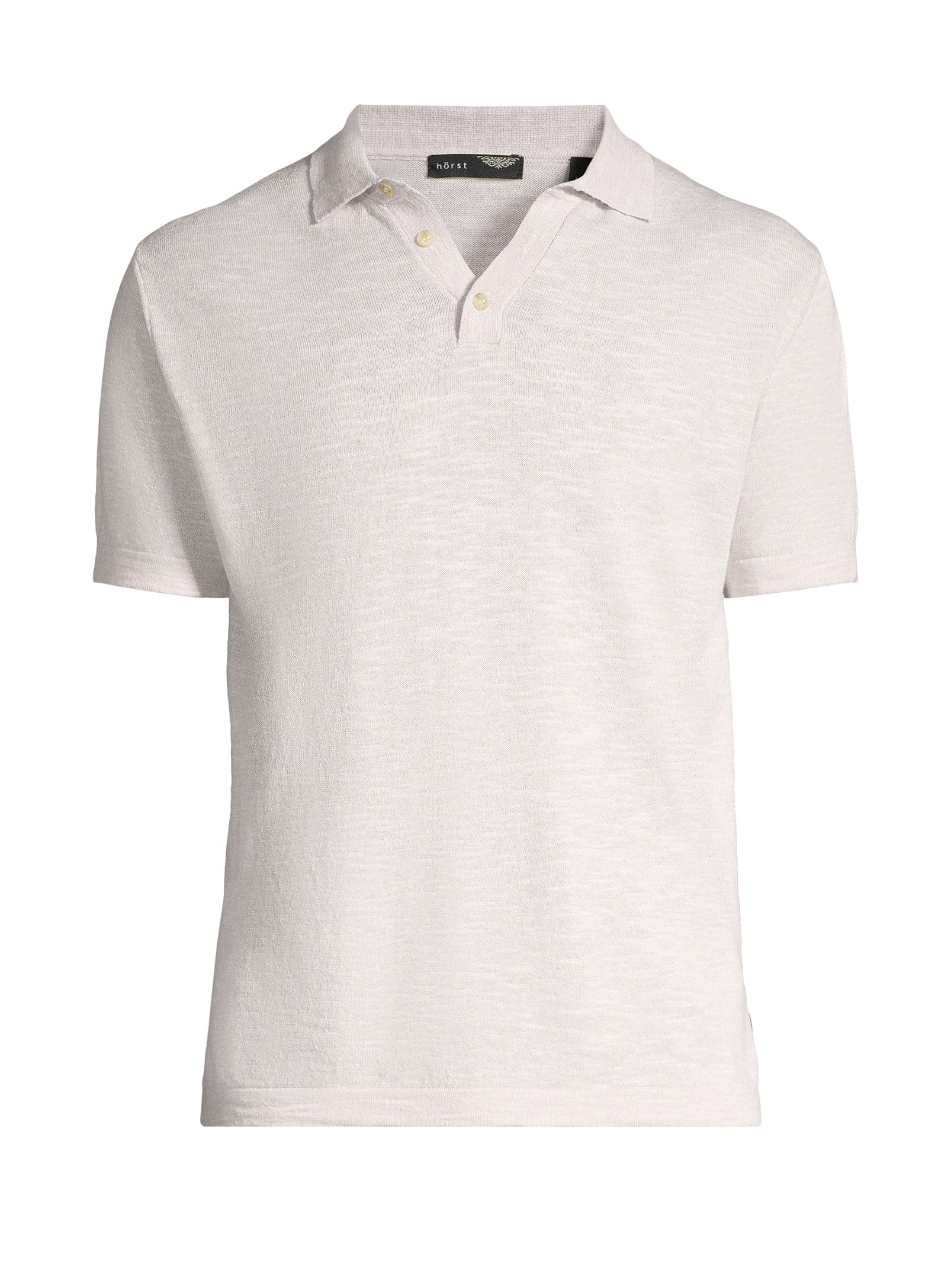 Cotton Polo – Stone