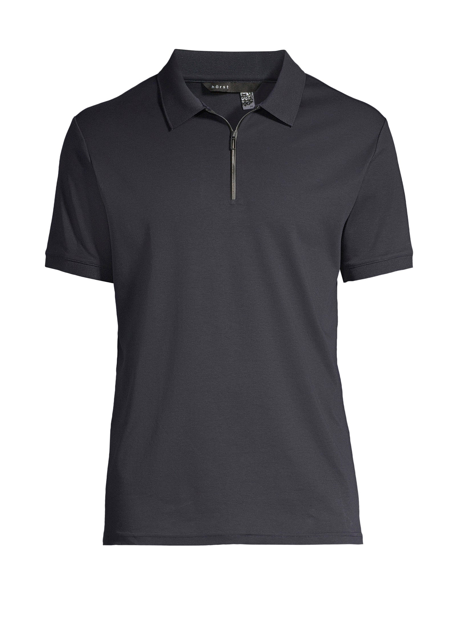 Mercerized Cotton Polo – Navy