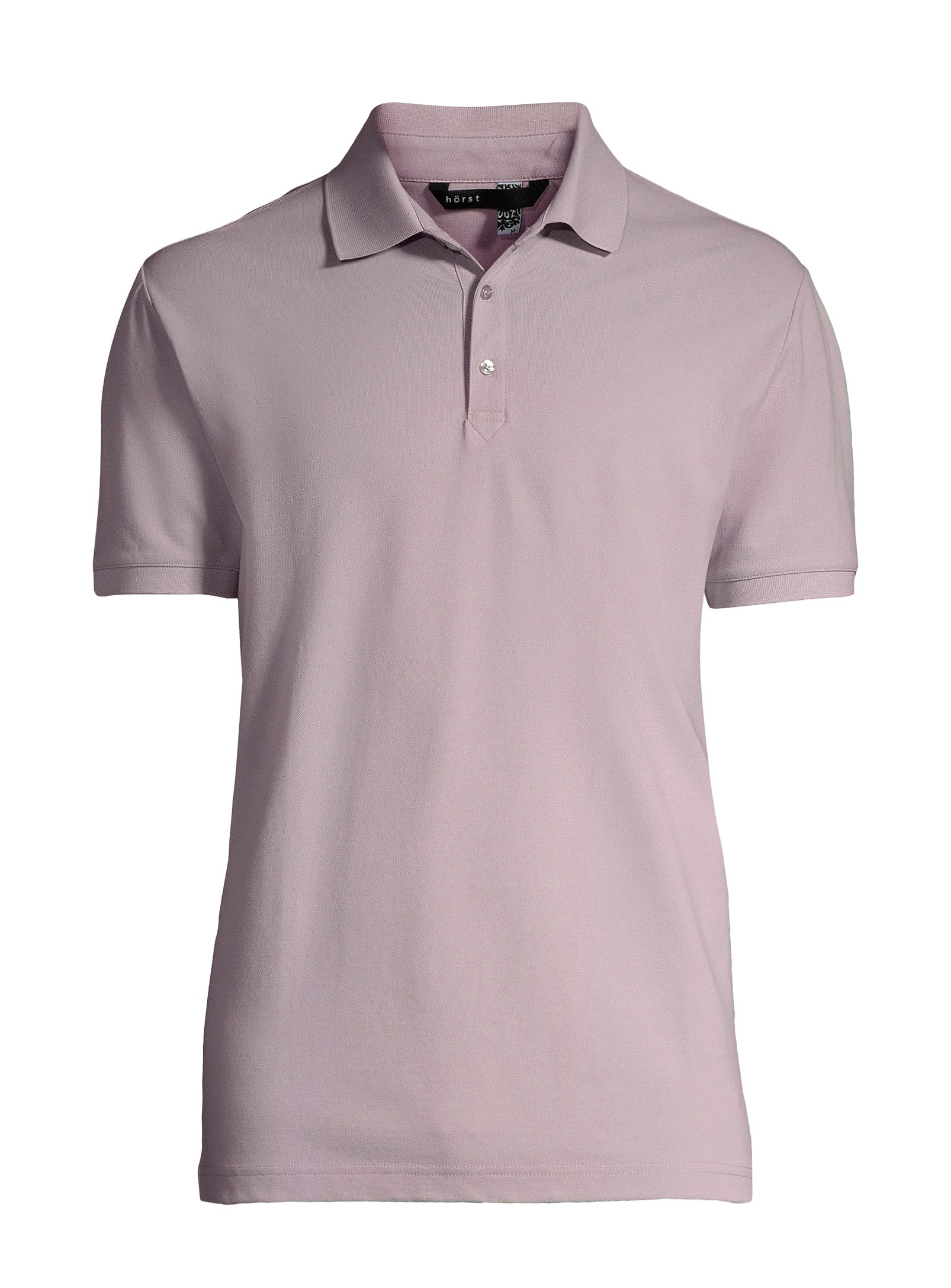 Pique Cotton Polo – Lilac