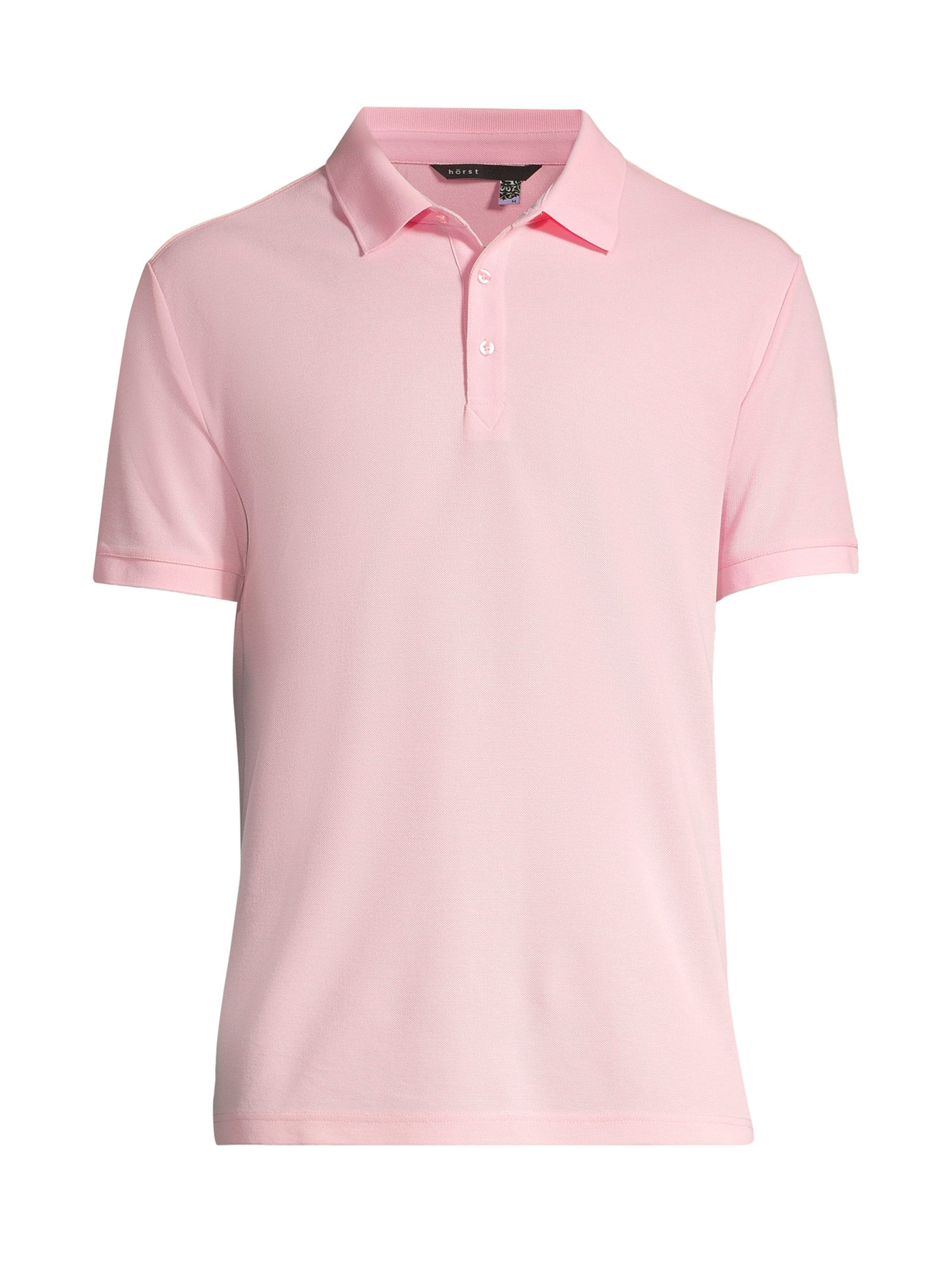 Pique Cotton Polo – Pink