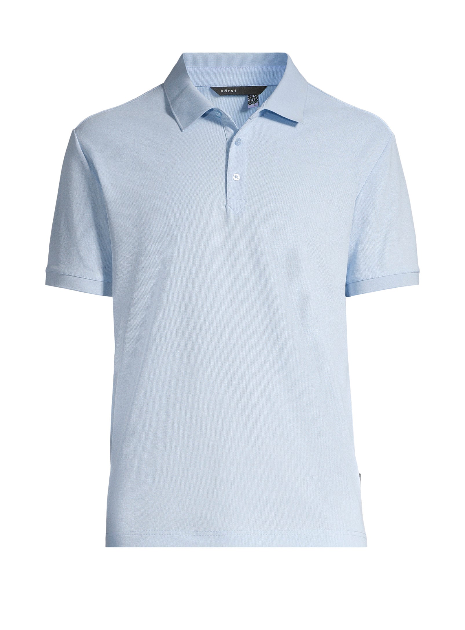 Pique Cotton Polo – Blue