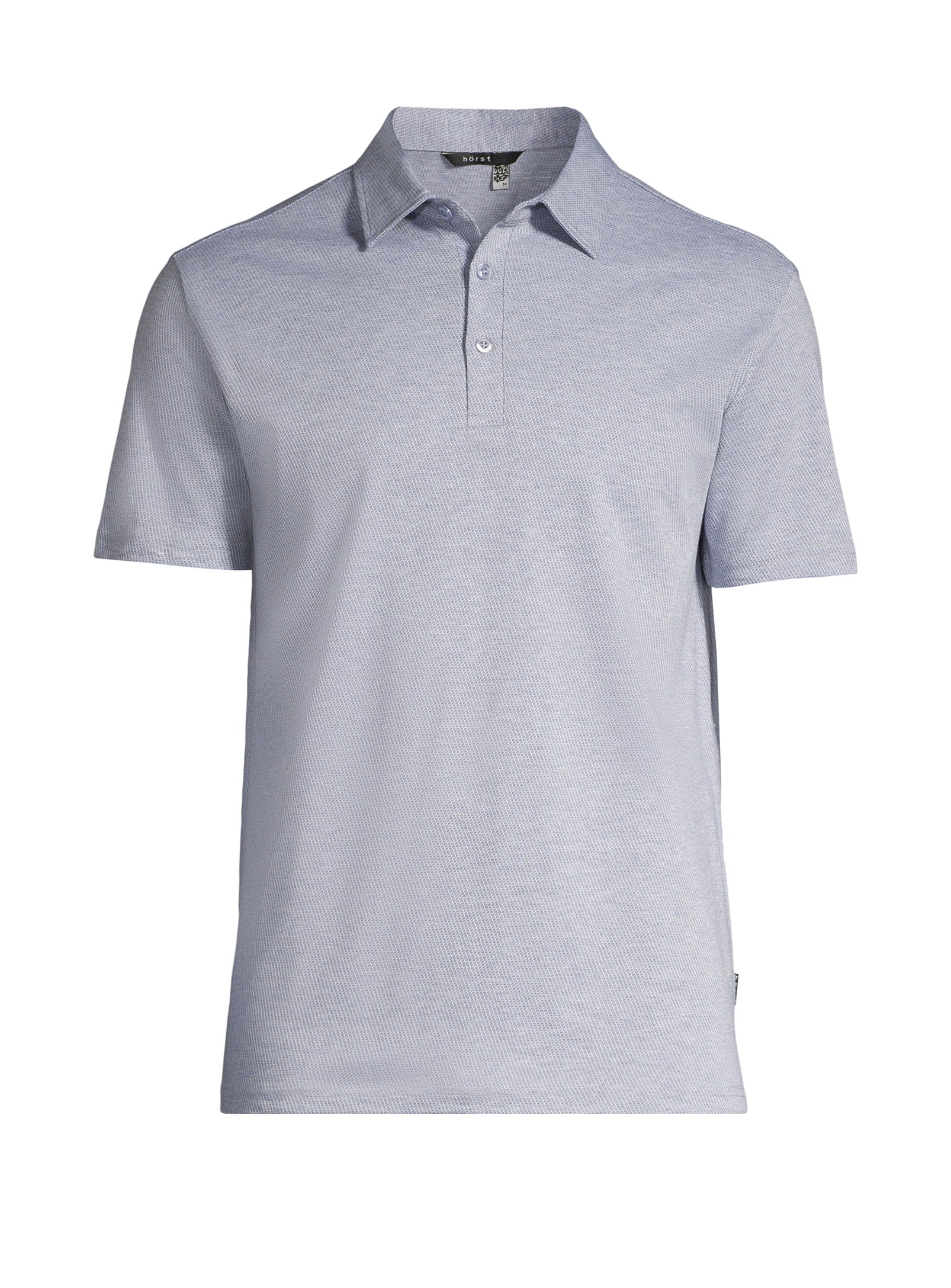 Jacquard Polo – Blue
