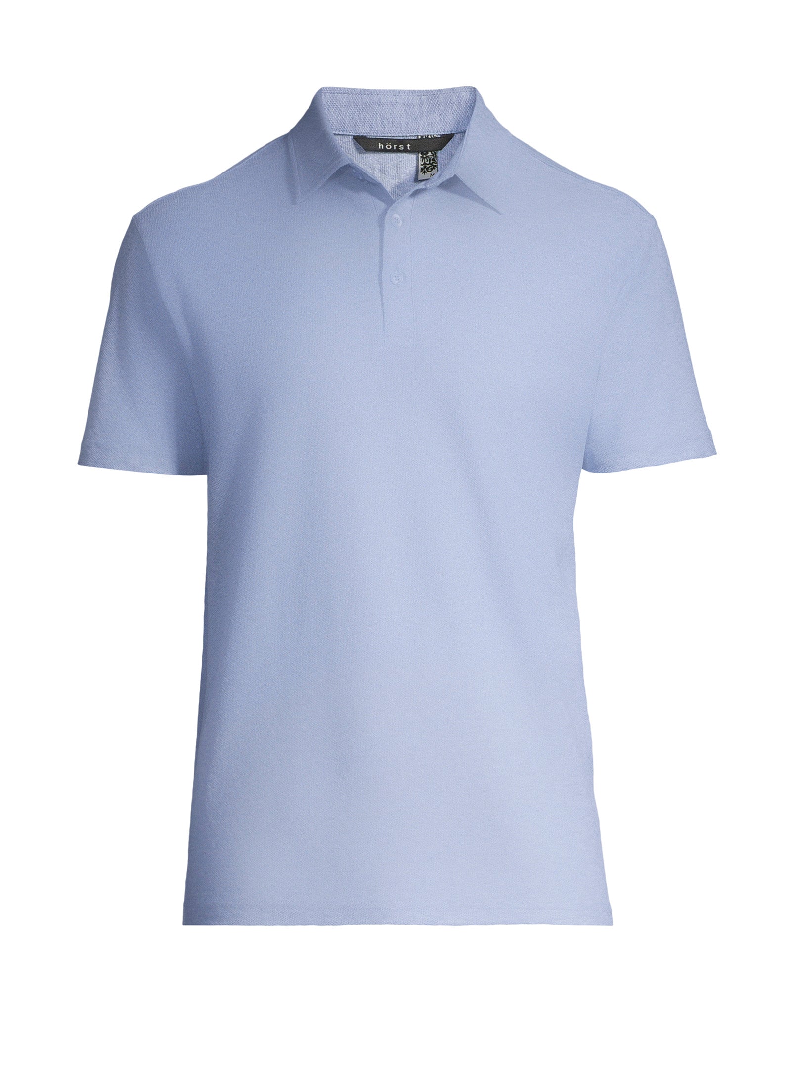 Jacquard Polo – Blue