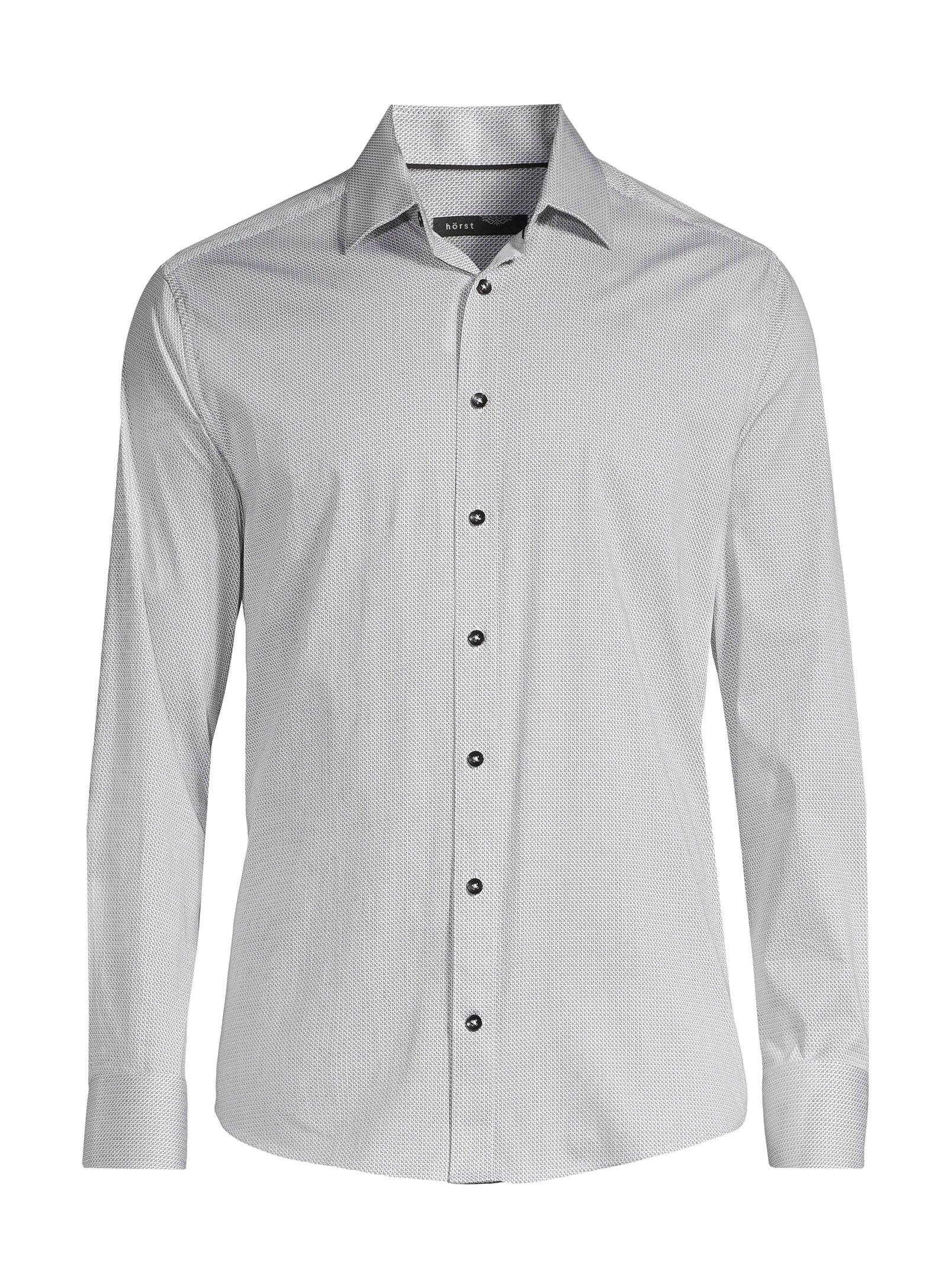 Cotton Dress Shirt - Black