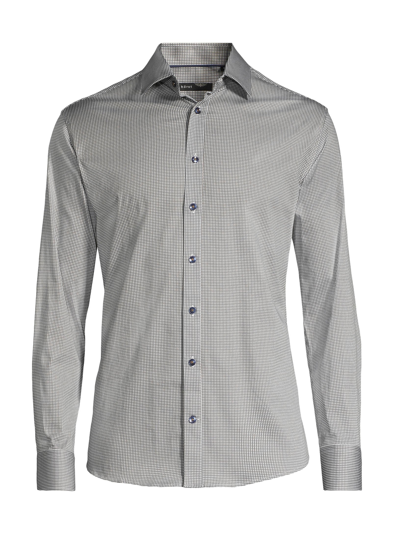 Cotton Dress Shirt - Black