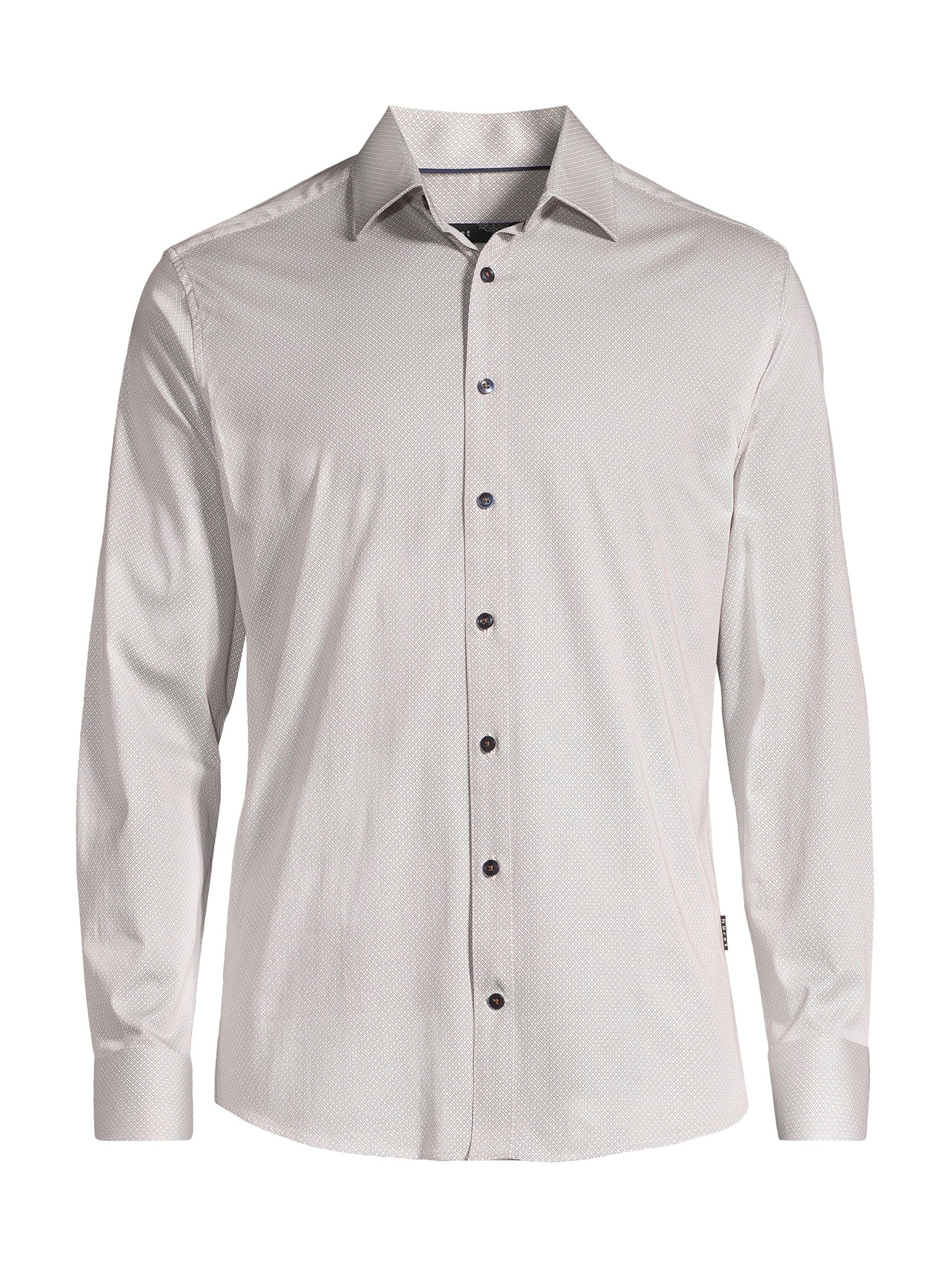 Cotton Dress Shirt - Mocha