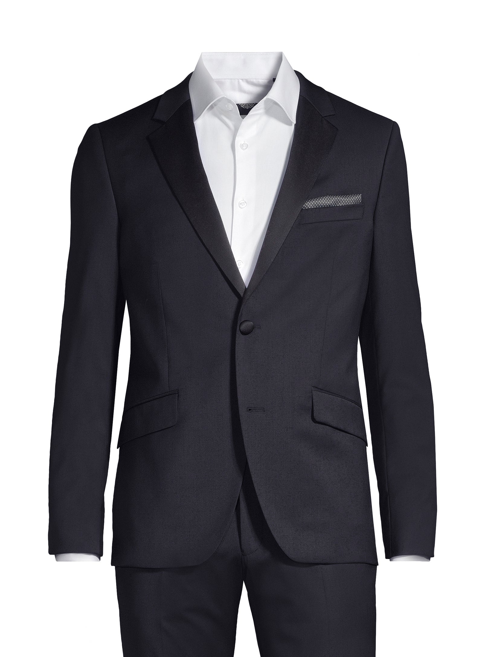 Essential Wool Nested Suit - Navy
