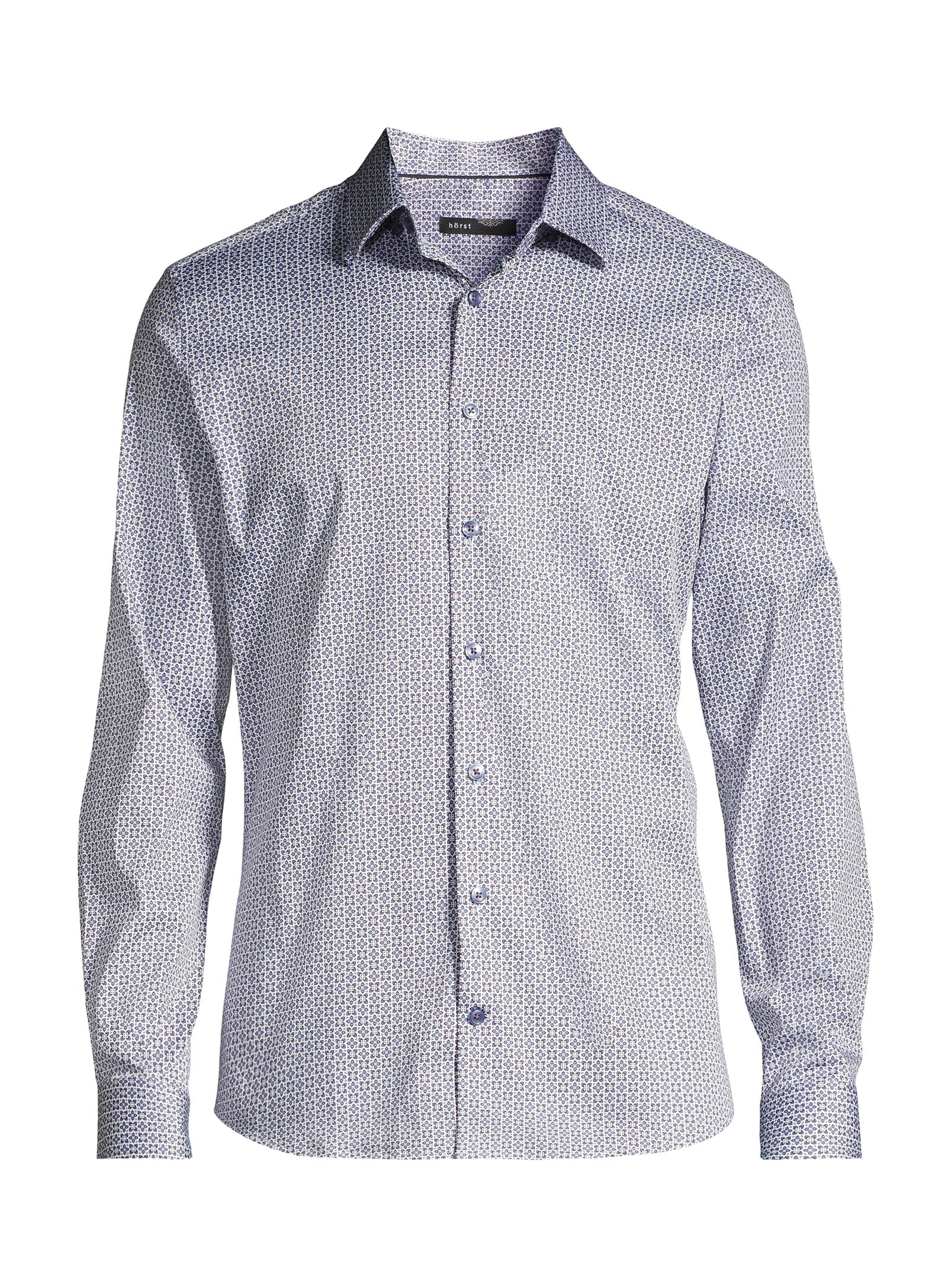 Chemise de sport en coton – Bleue