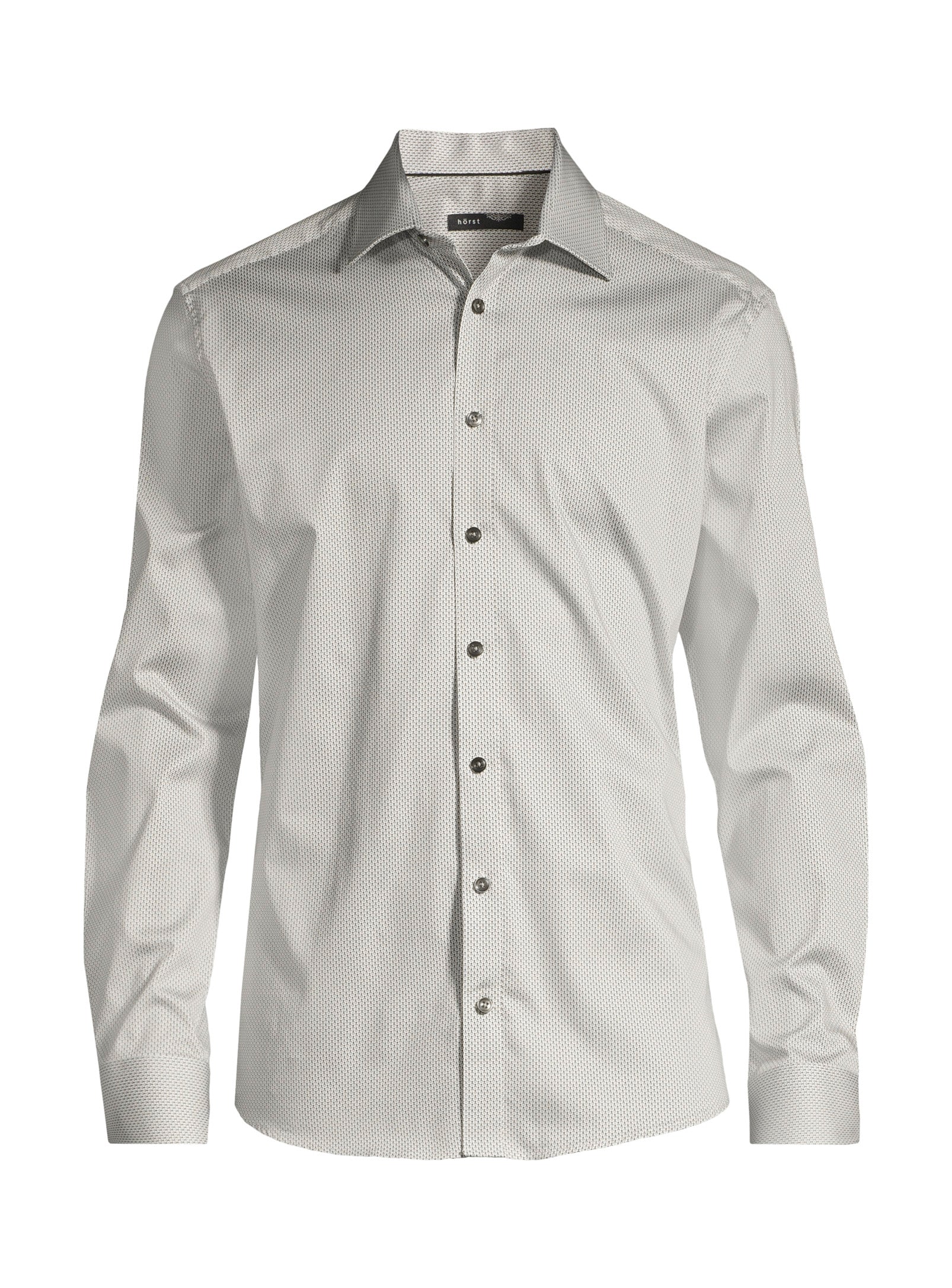 Cotton Dress Shirt – Black