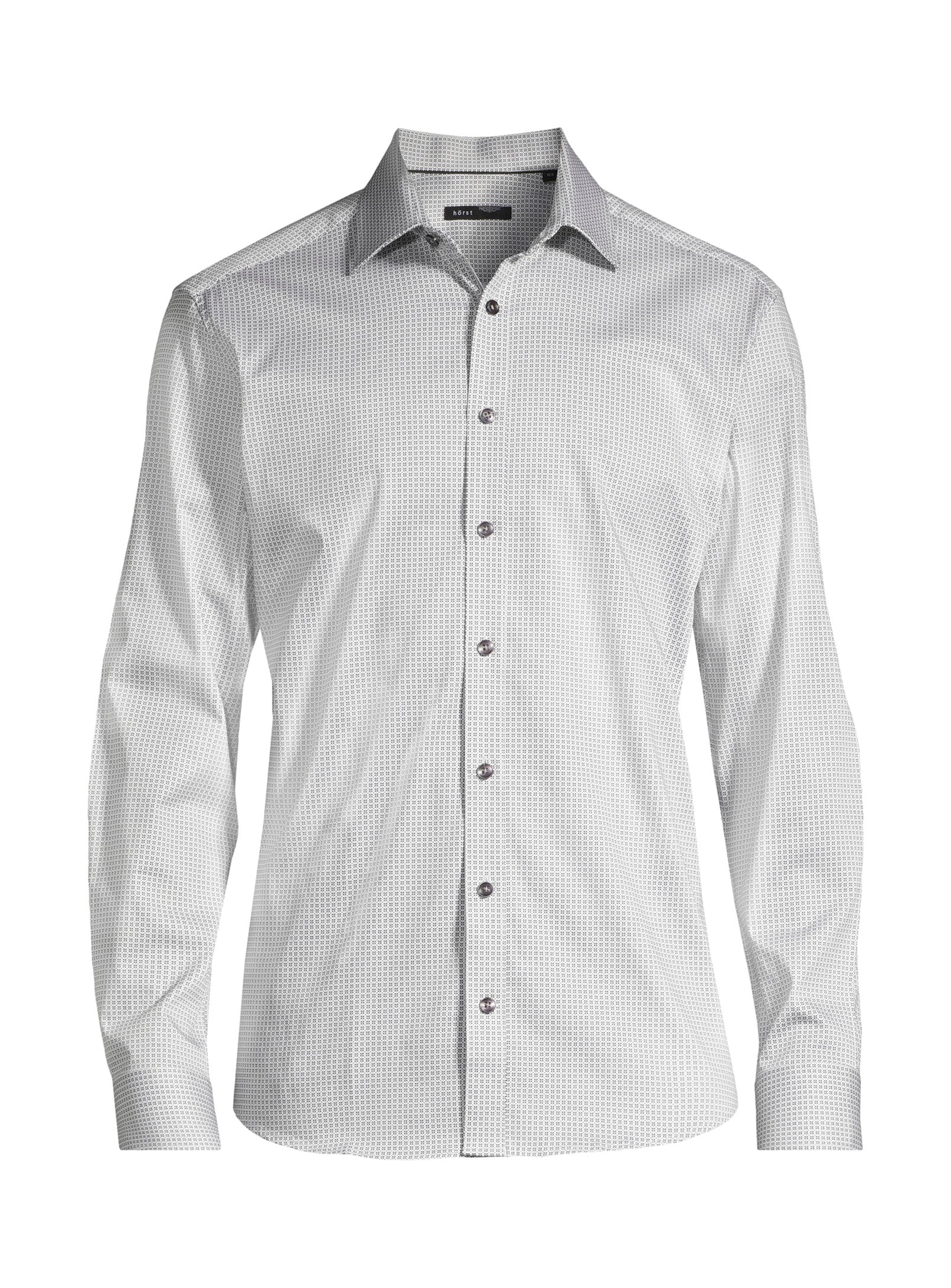 Cotton Dress Shirt – Black