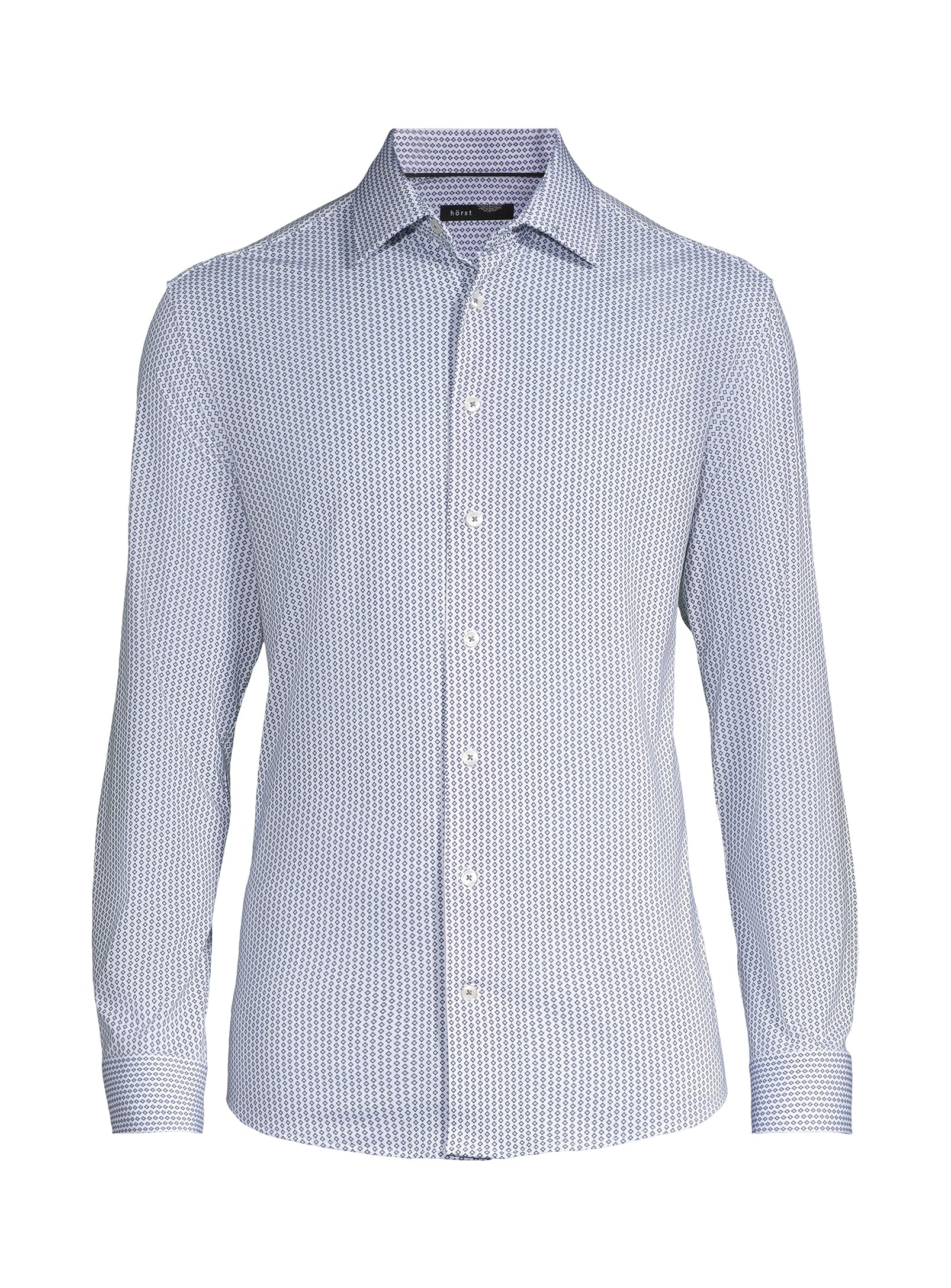 Chemise douce extensible 4 sens - Bleu