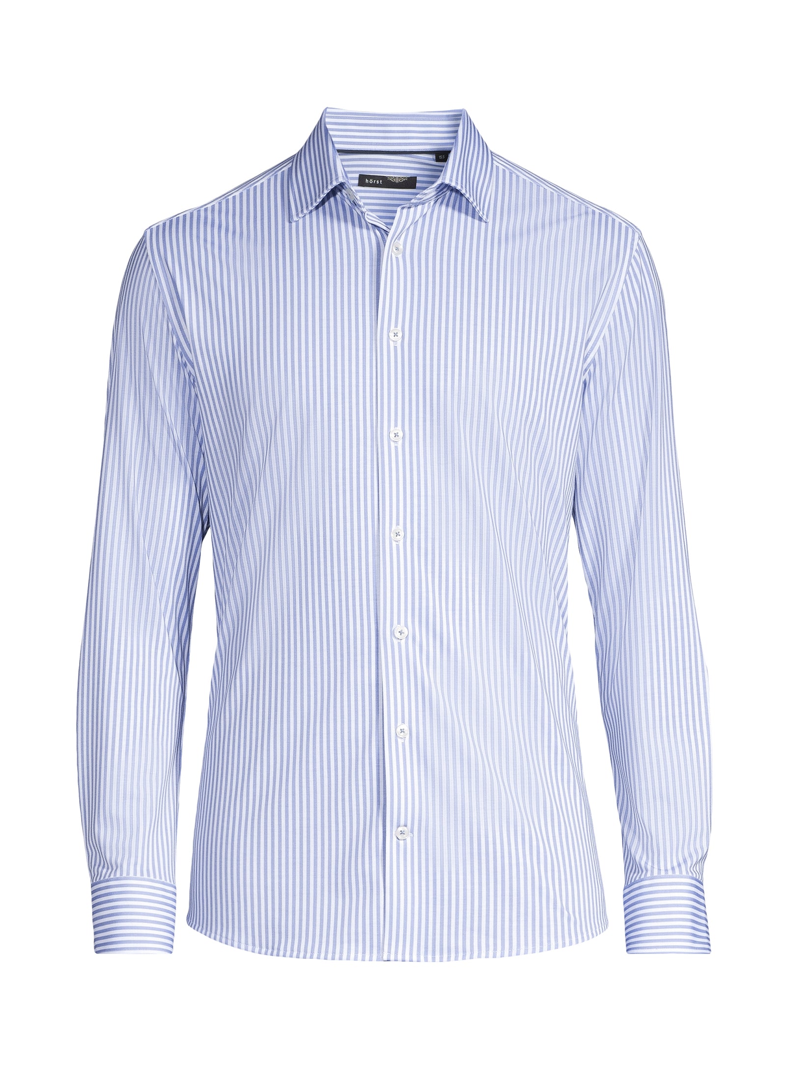 Chemise douce extensible 4 sens - Bleu