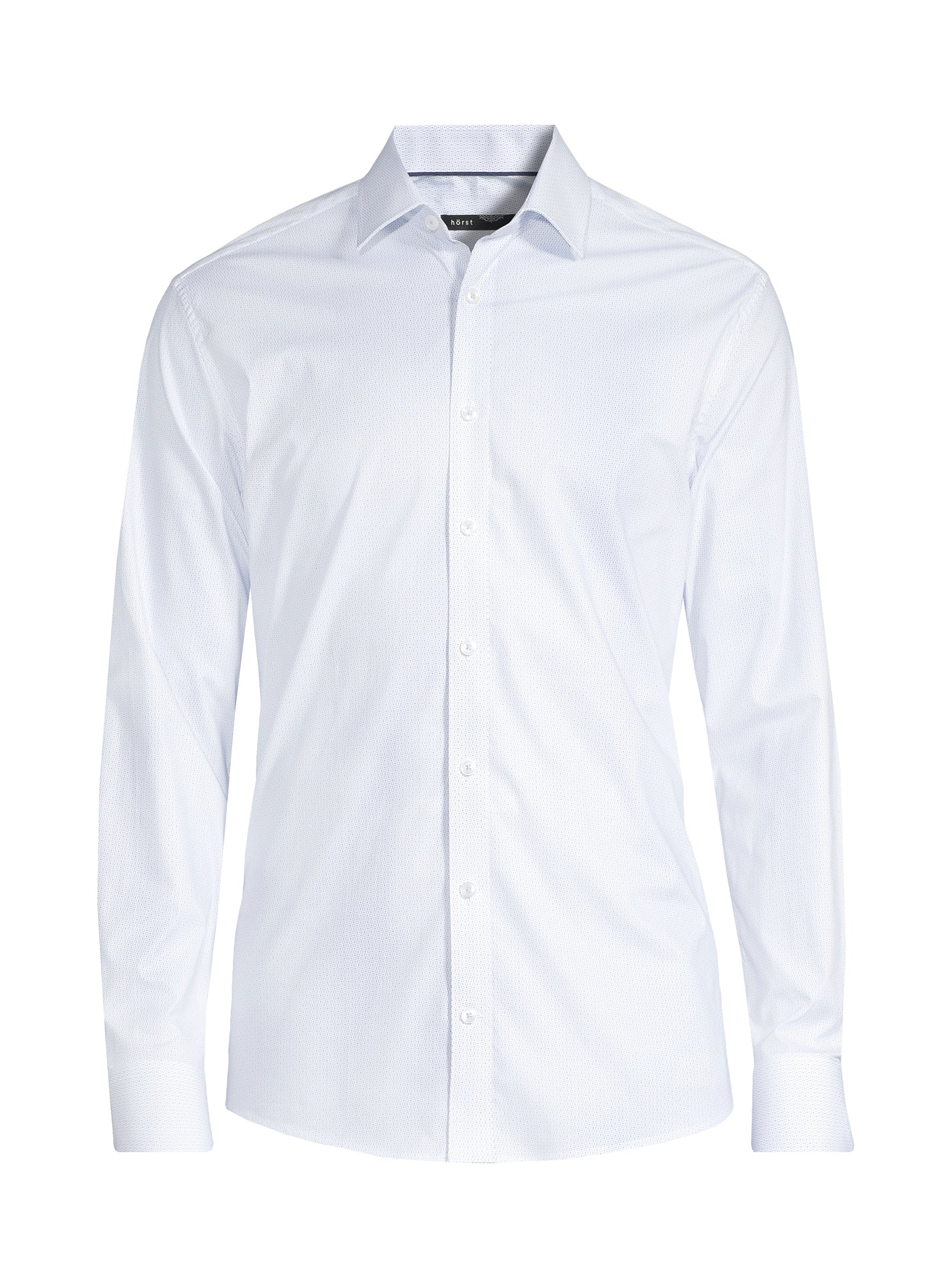 Chemise douce tissée extensible - Bleu
