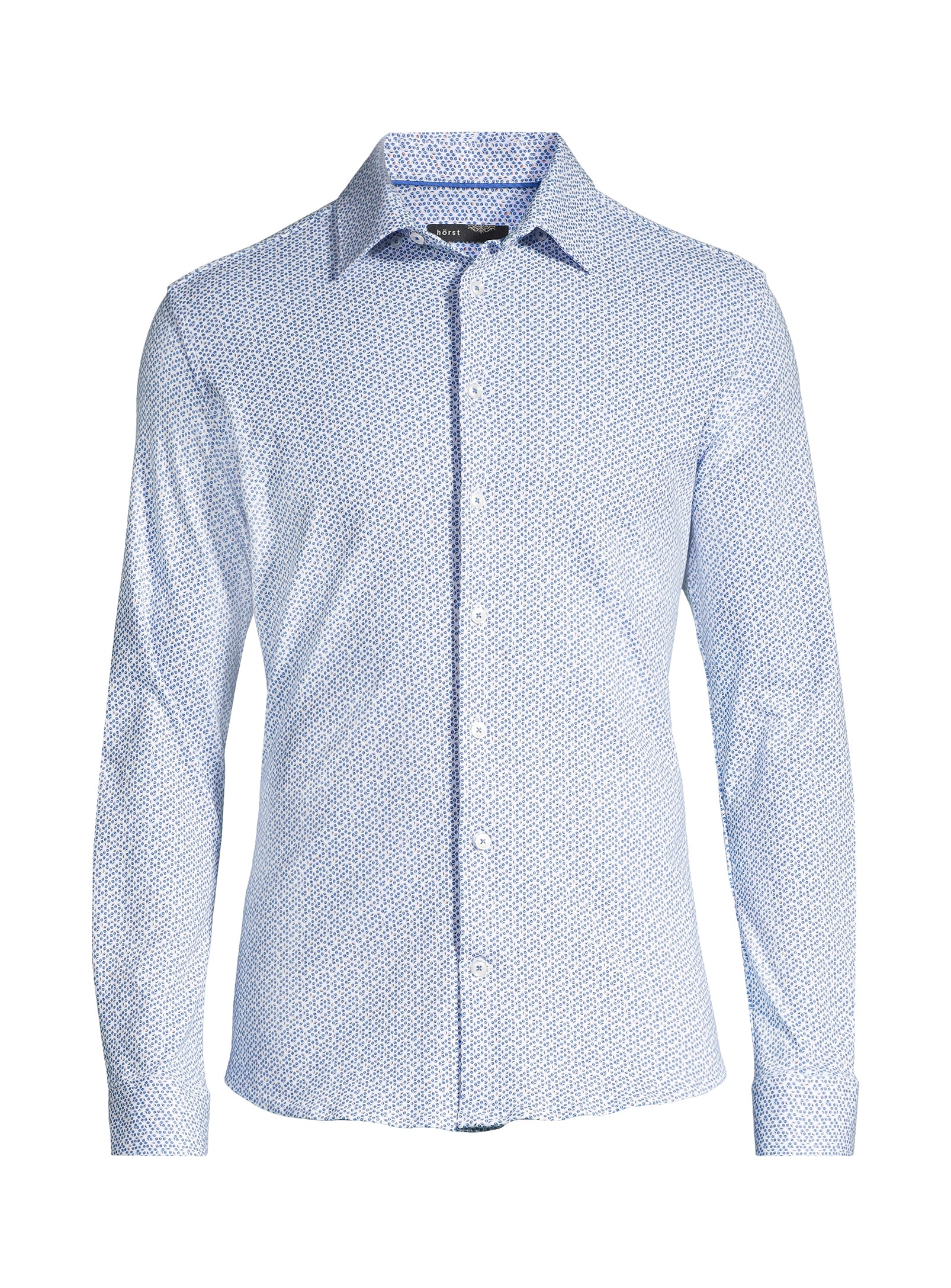 Chemise sport douce extensible 4 sens - Bleu