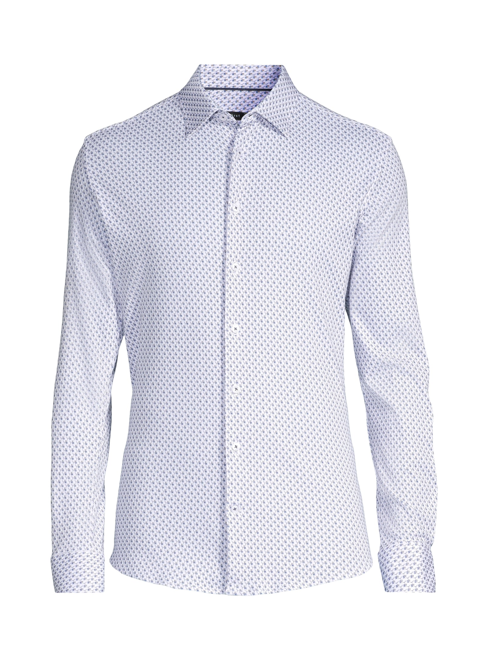 Chemise sport douce extensible 4 sens - Blanc