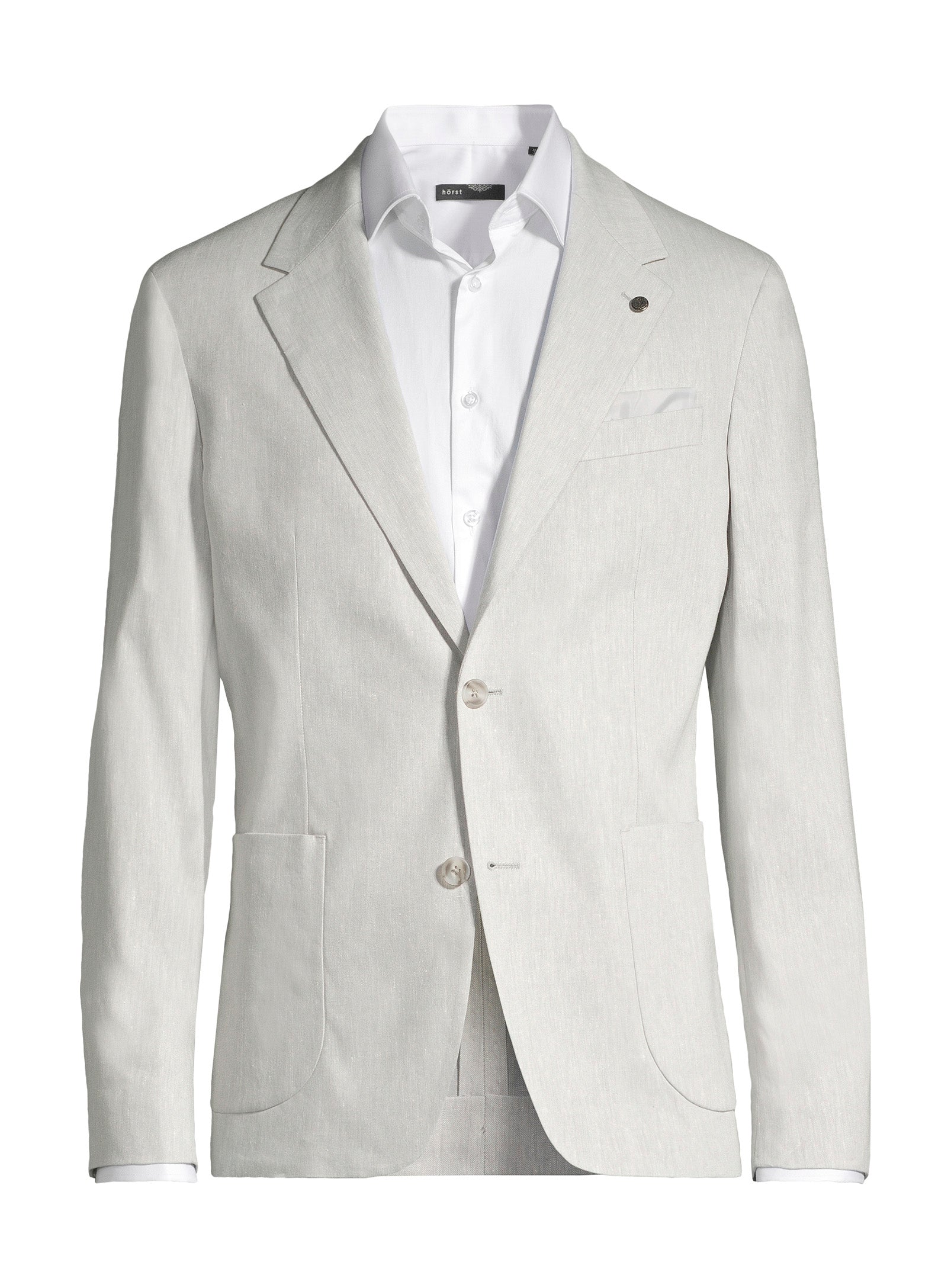 Linen Suit Separates – Blazer – Light Grey
