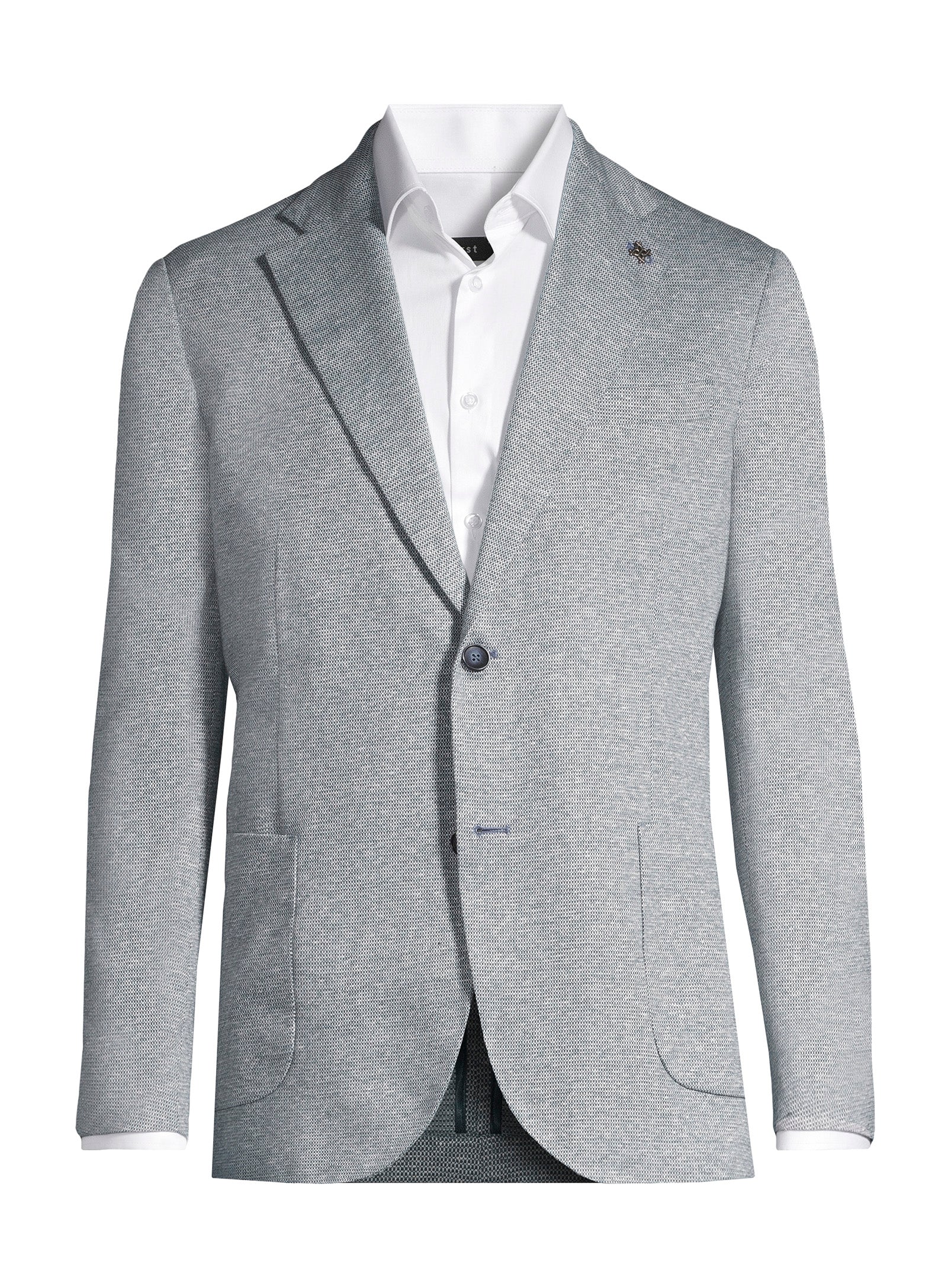Knit Blazer – Blue