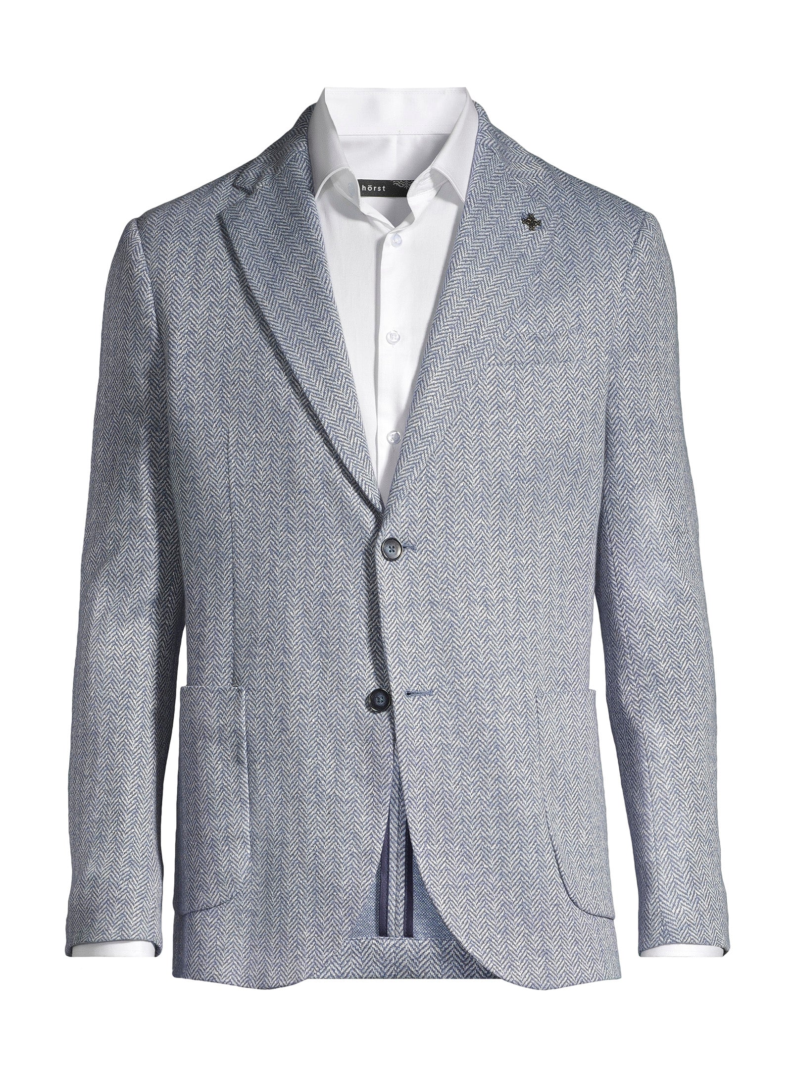 Knit Blazer – Blue