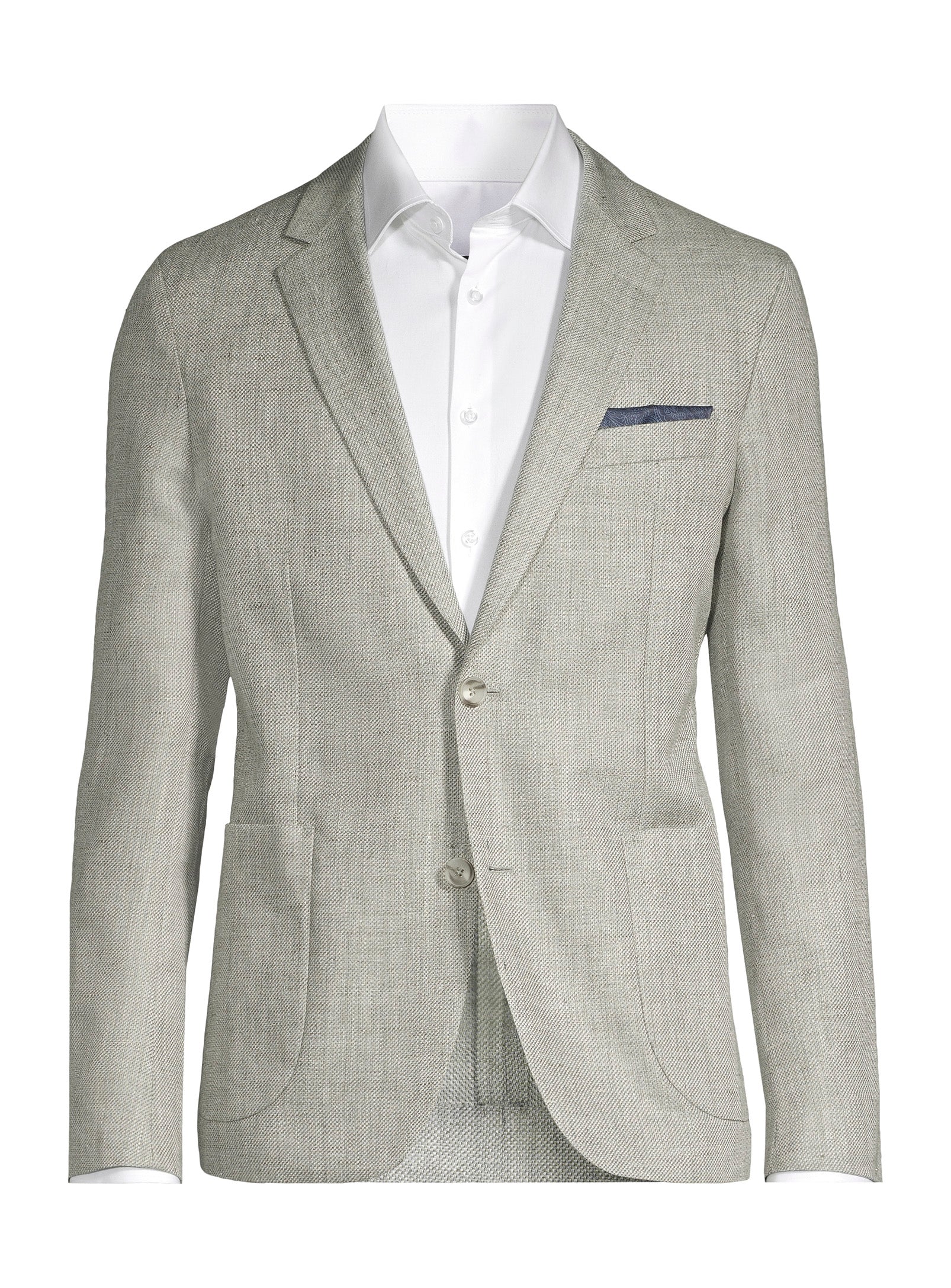 Contemporary Linen Blazer – Pistachio