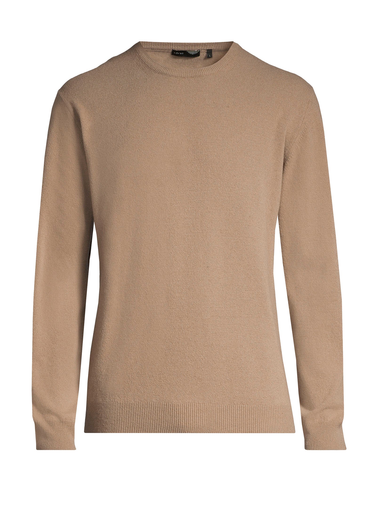 100% Cashmere Crewneck Sweater - Mocha