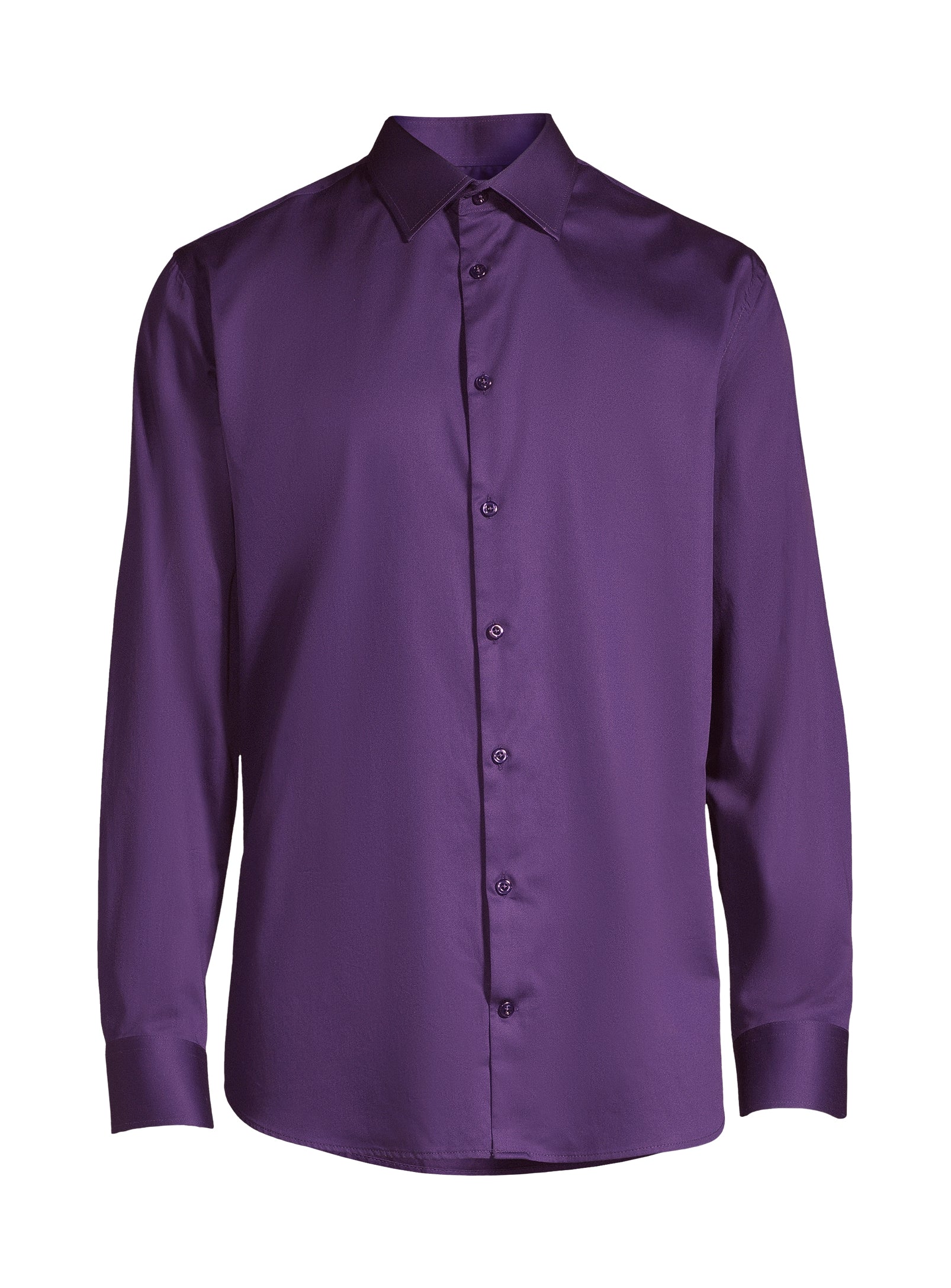 Chemise en coton essentielle - Violet