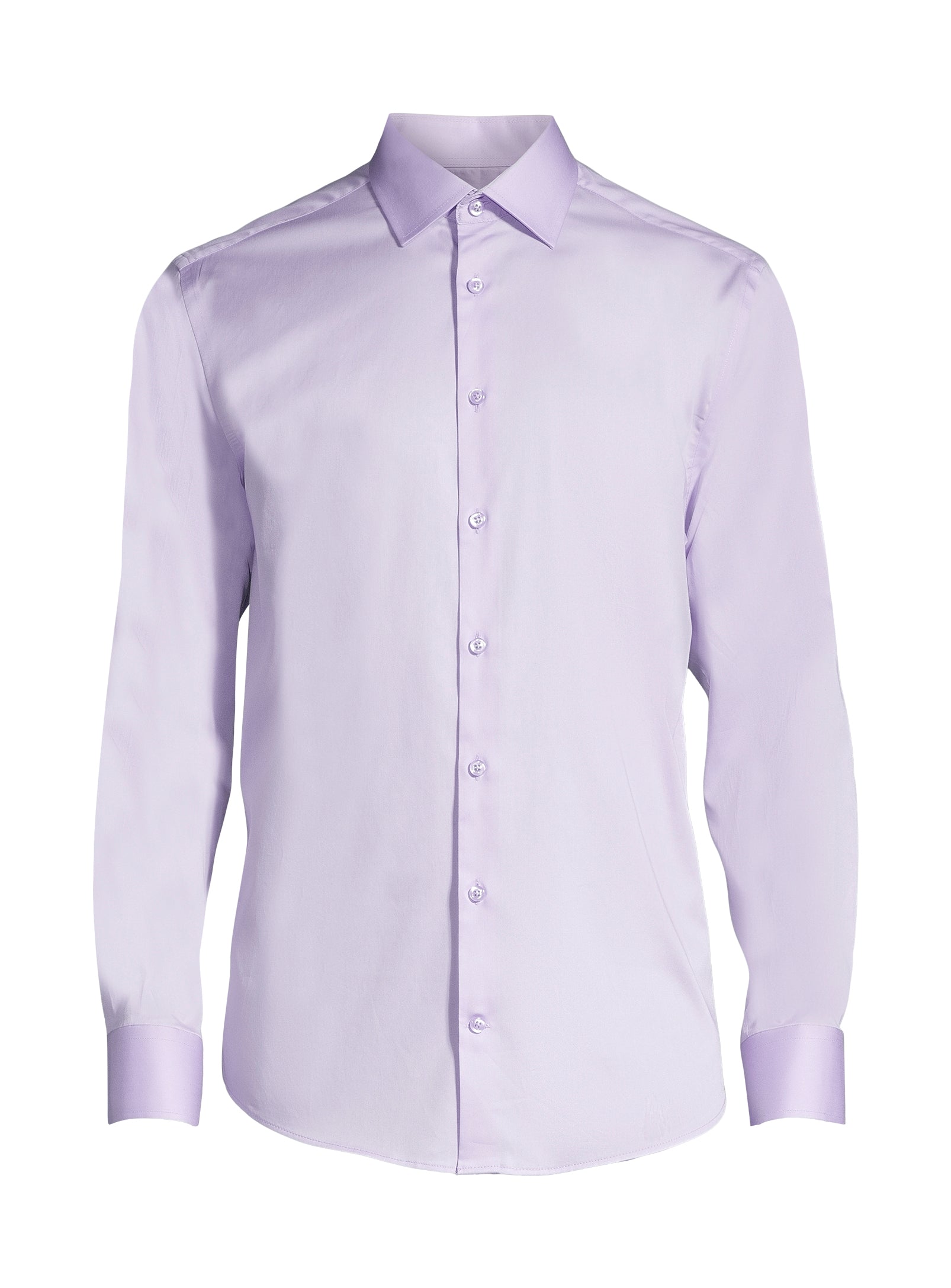 Chemise en coton essentielle - Lilas
