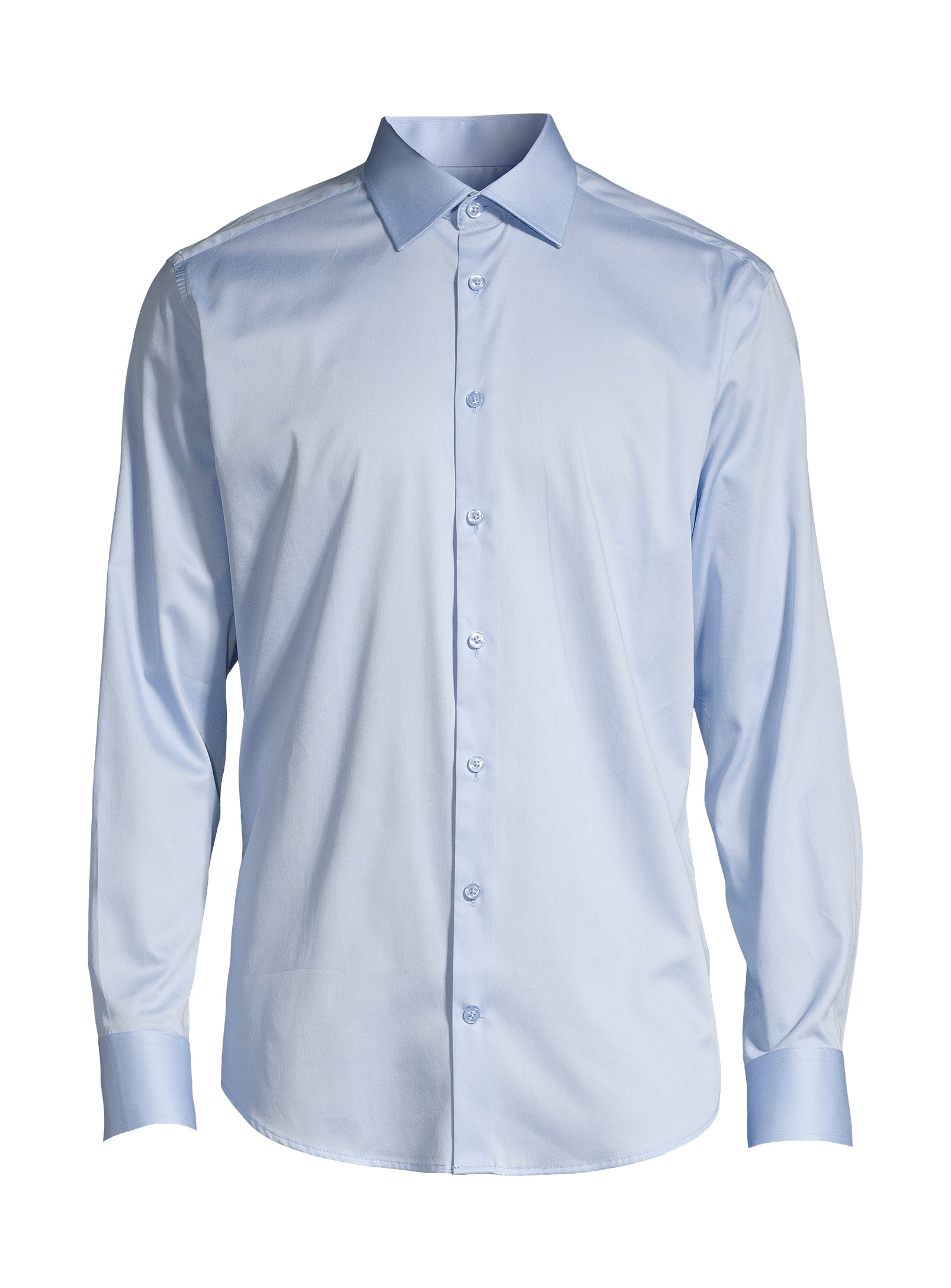 Chemise en coton essentielle - Bleu clair