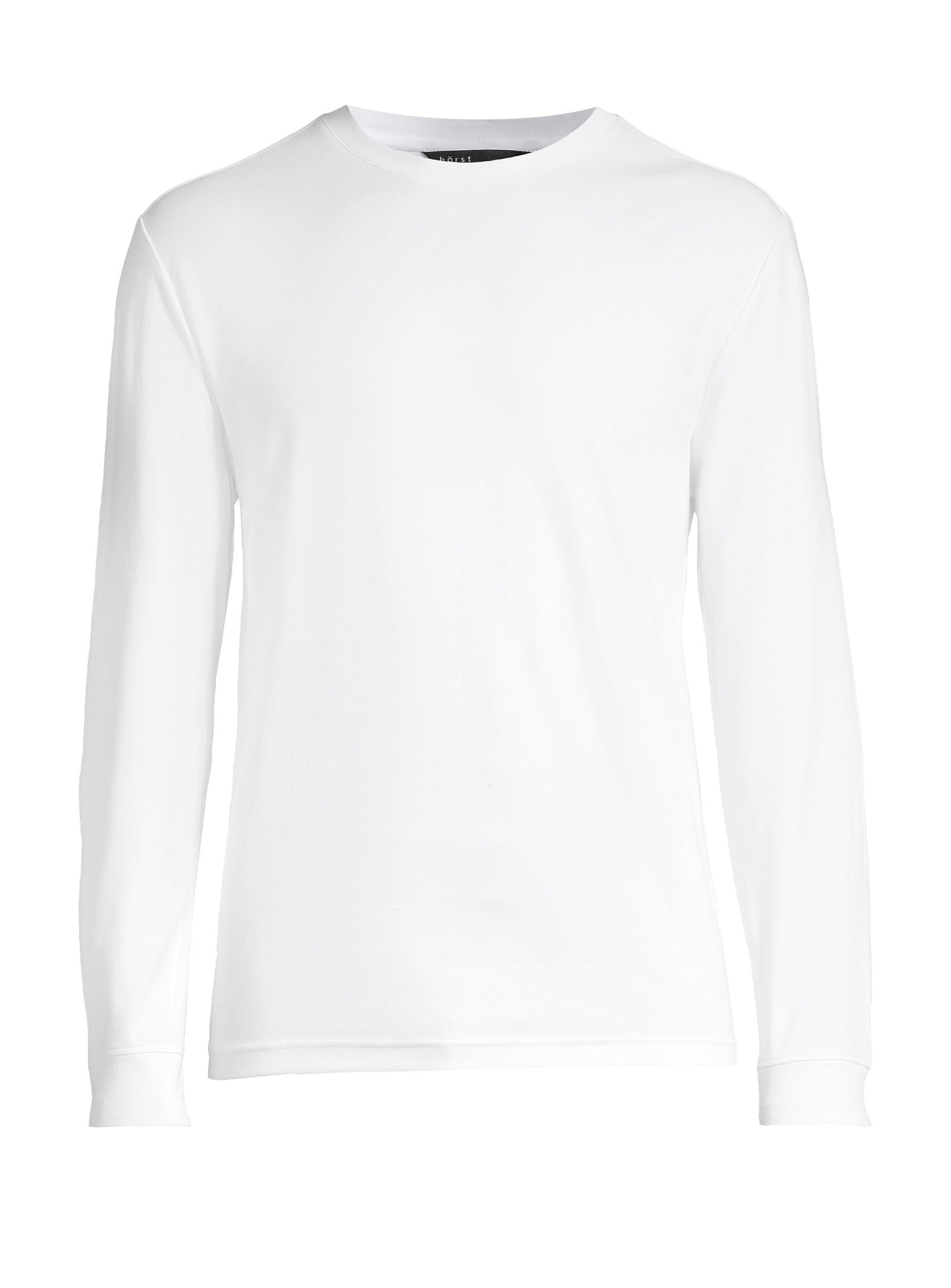 Solid Color Cotton T-Shirt - White