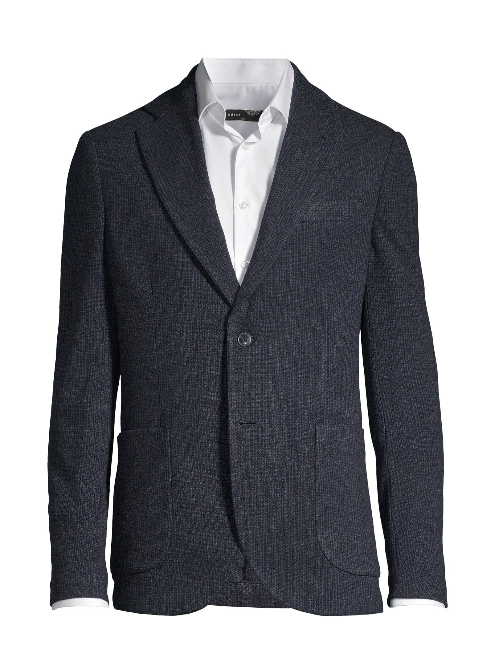 Knit Blazer - Navy