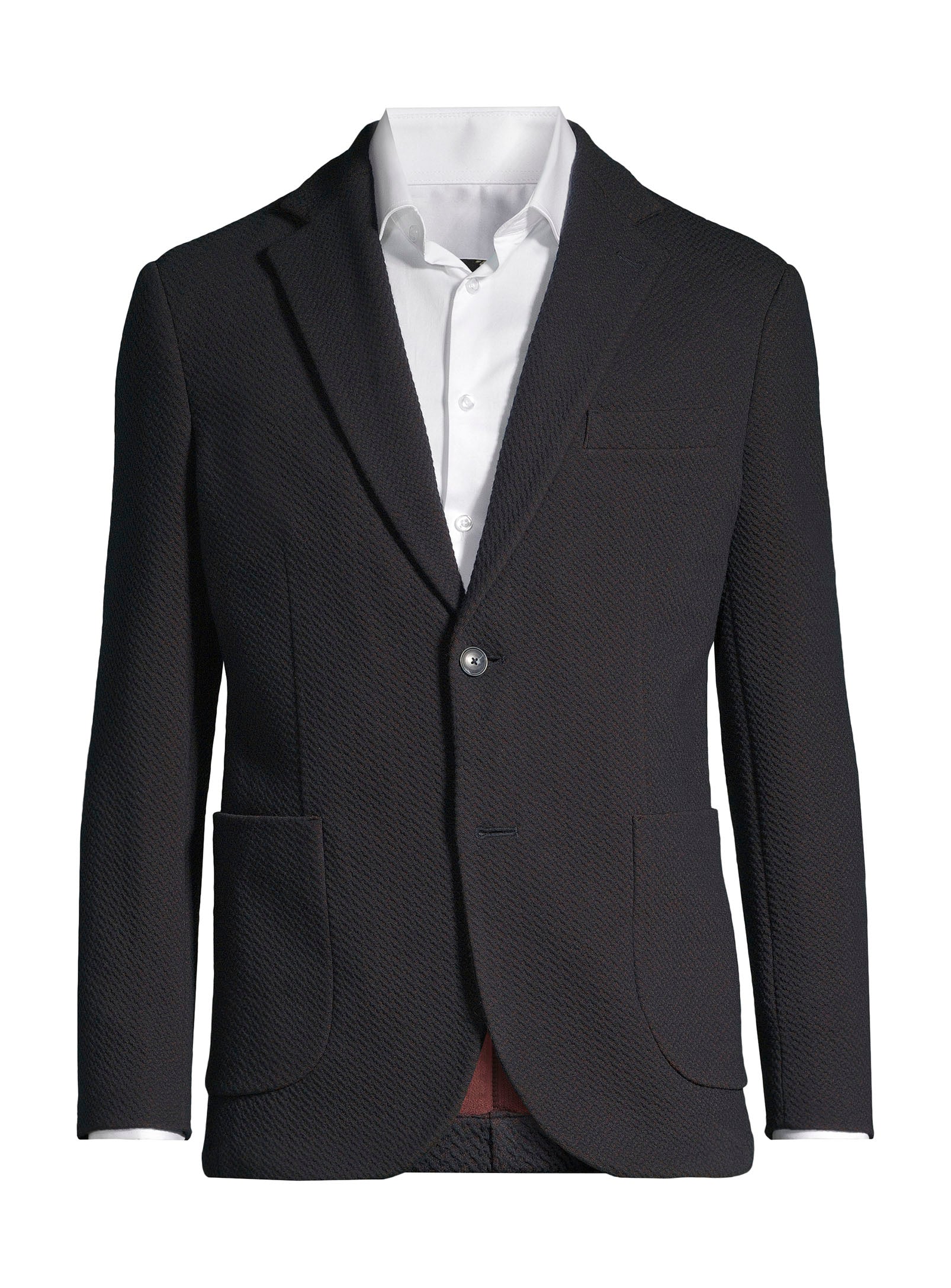 Knit Blazer - Navy