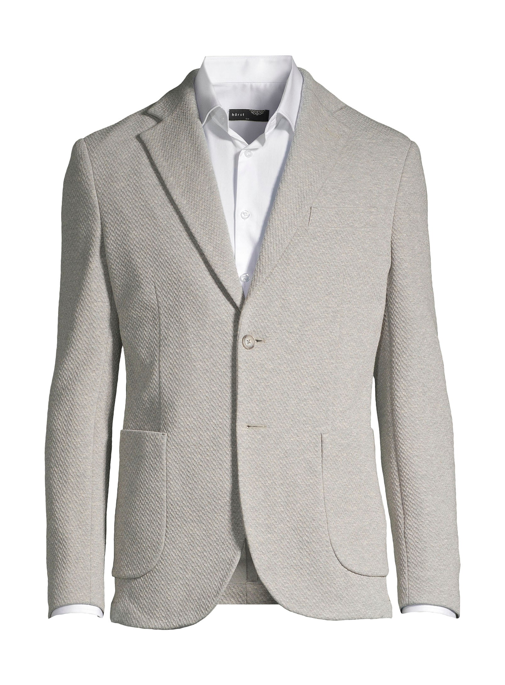 Knit Blazer - Grey
