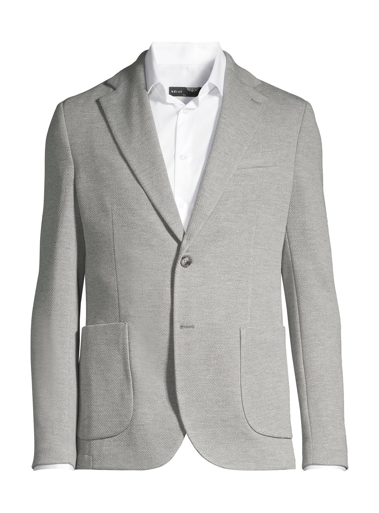 Knit Blazer - Grey