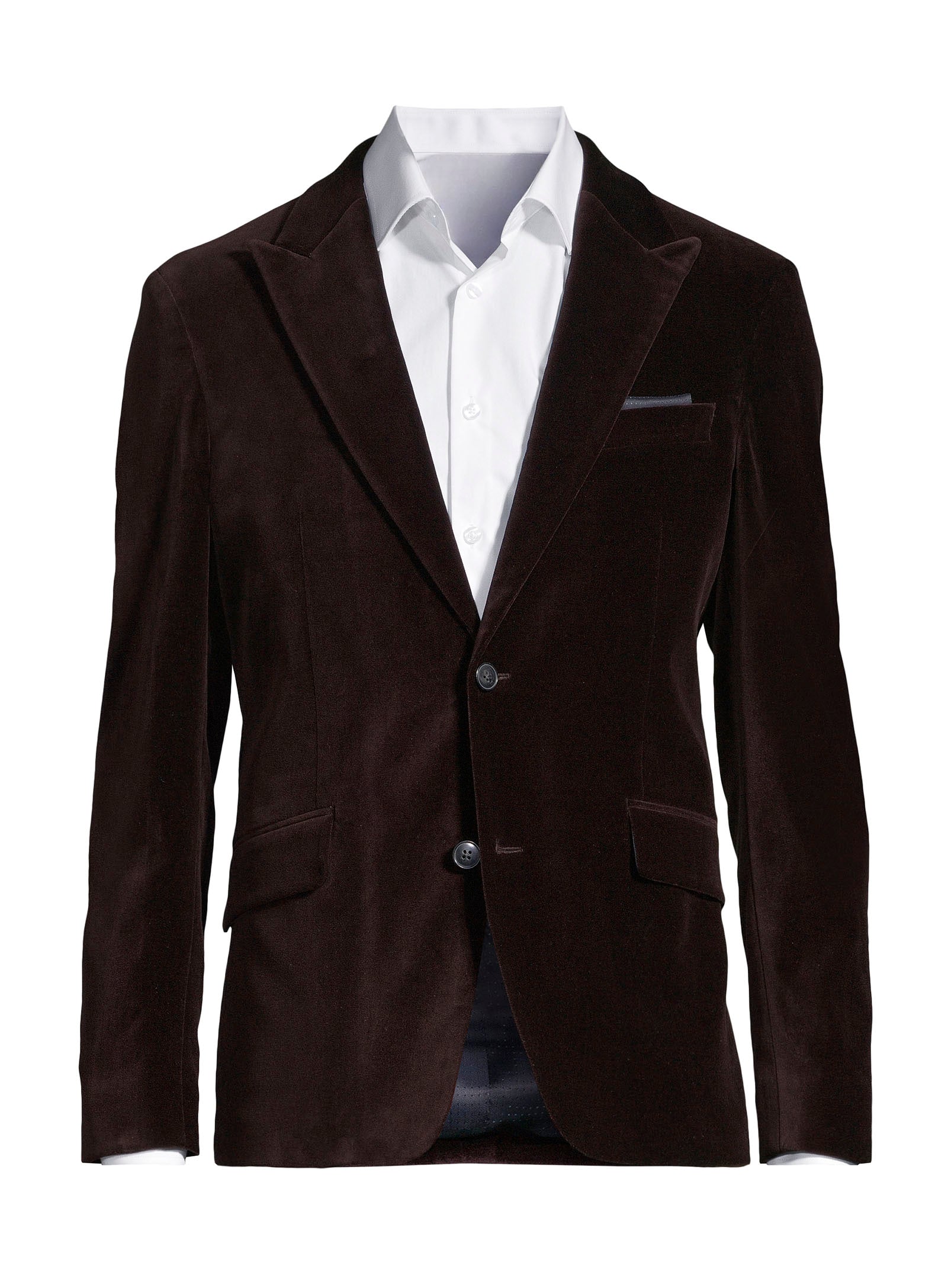 Contemporary Fancy Blazer - Wine