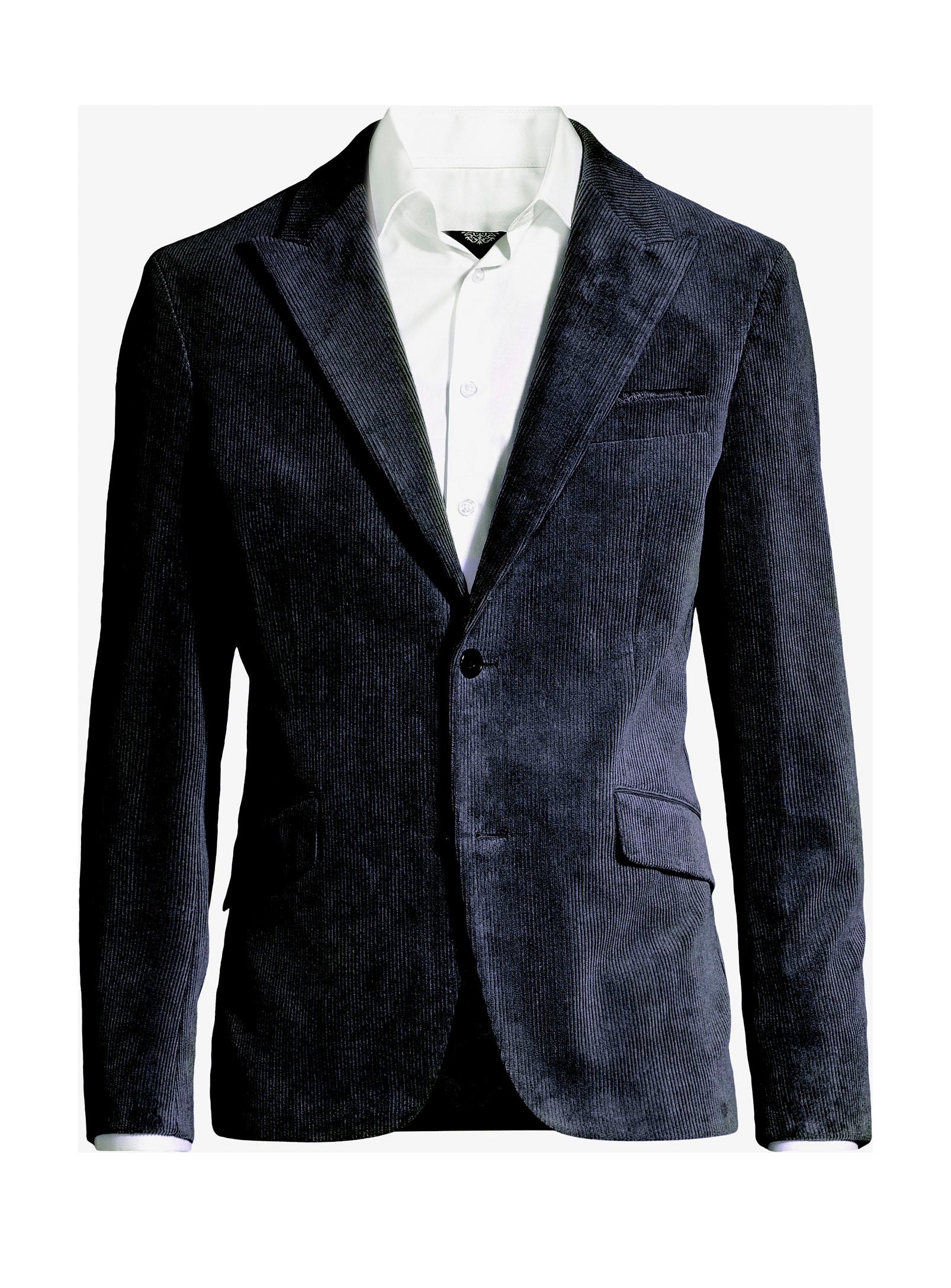Contemporary Fancy Blazer - Navy