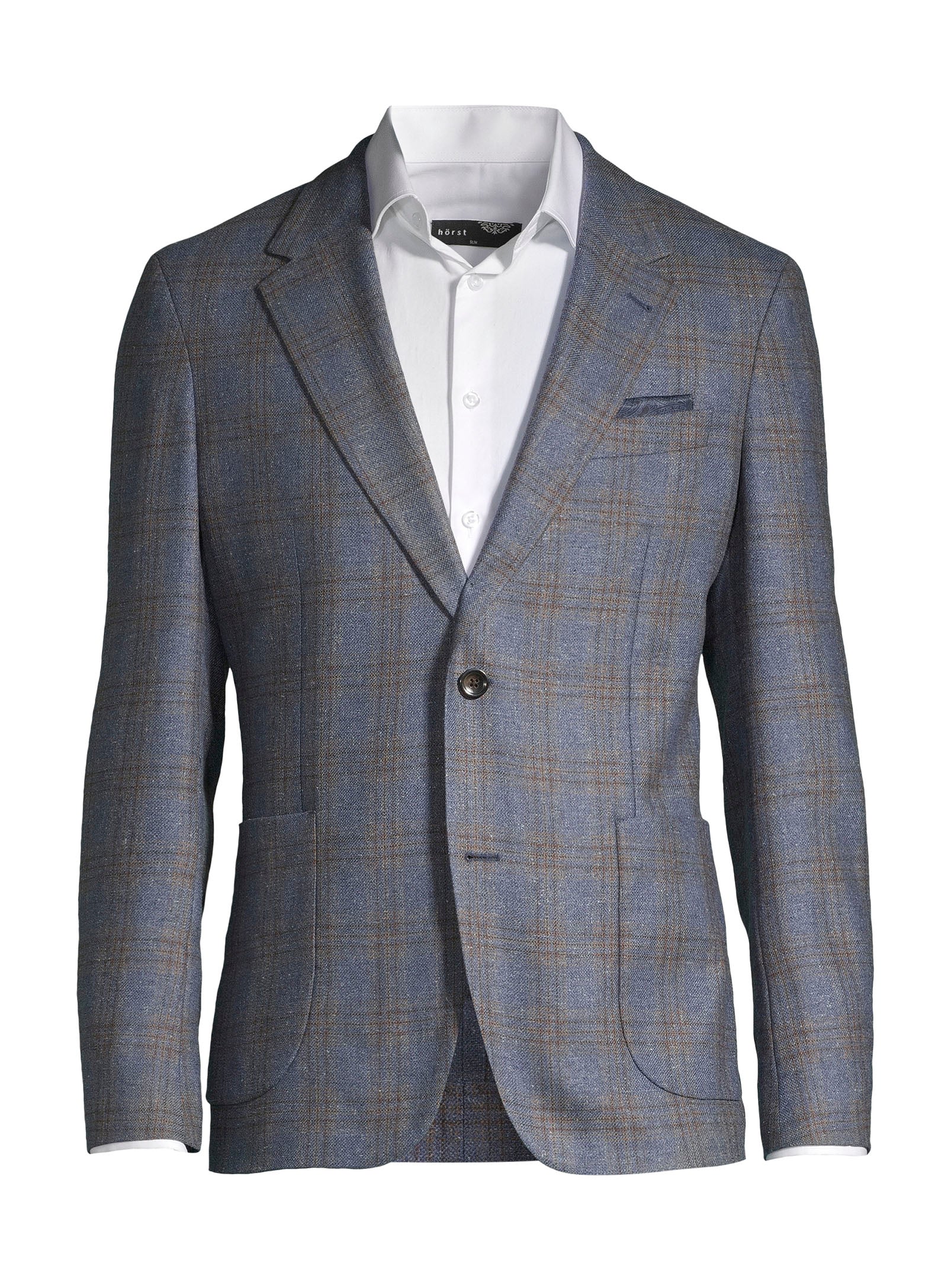 Contemporary Wool Blazer - Blue