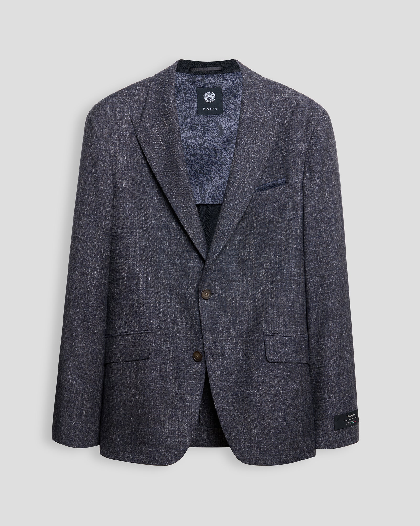 Contemporary Wool Blazer – Brown