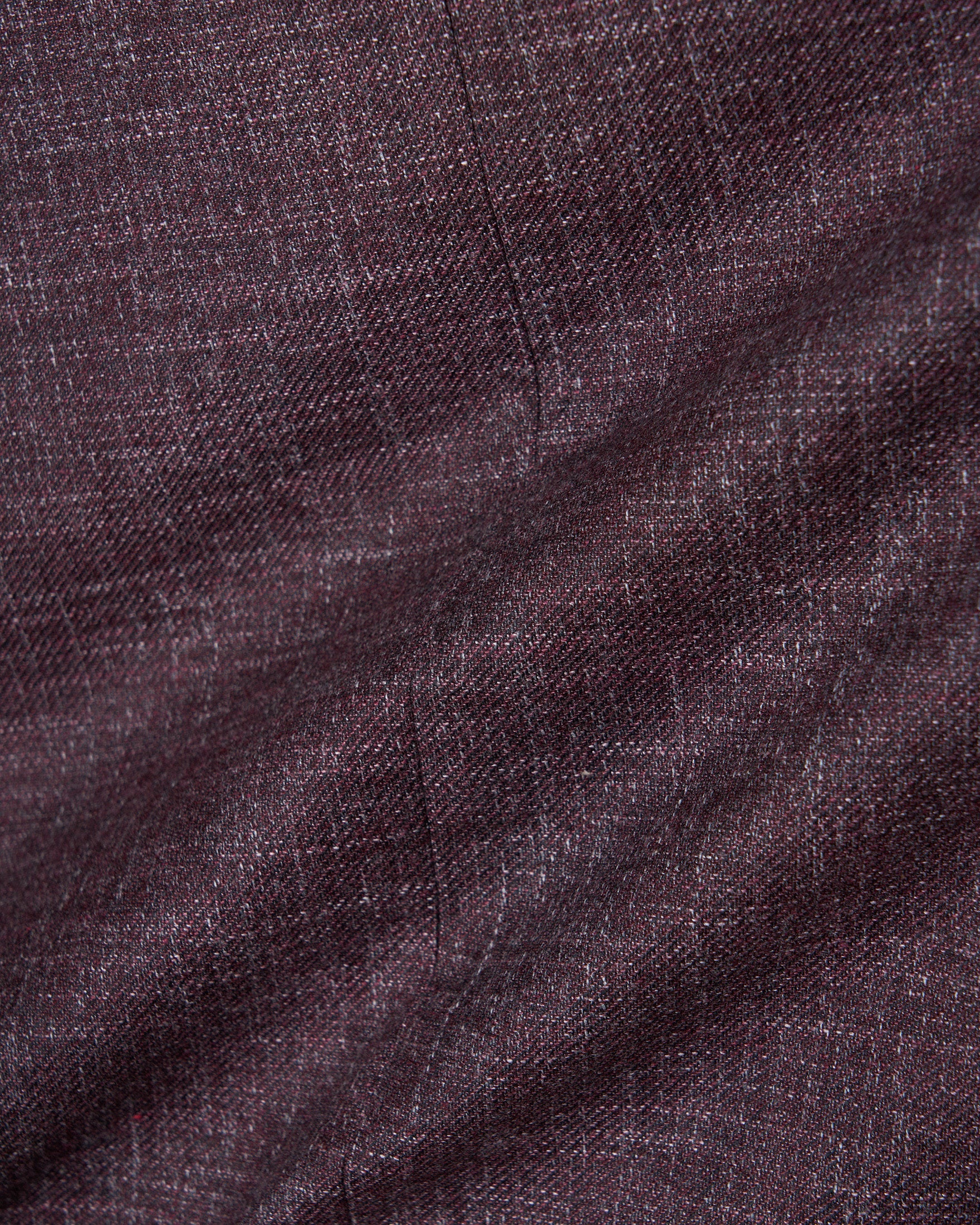 Contemporary Wool Blazer – Burgundy