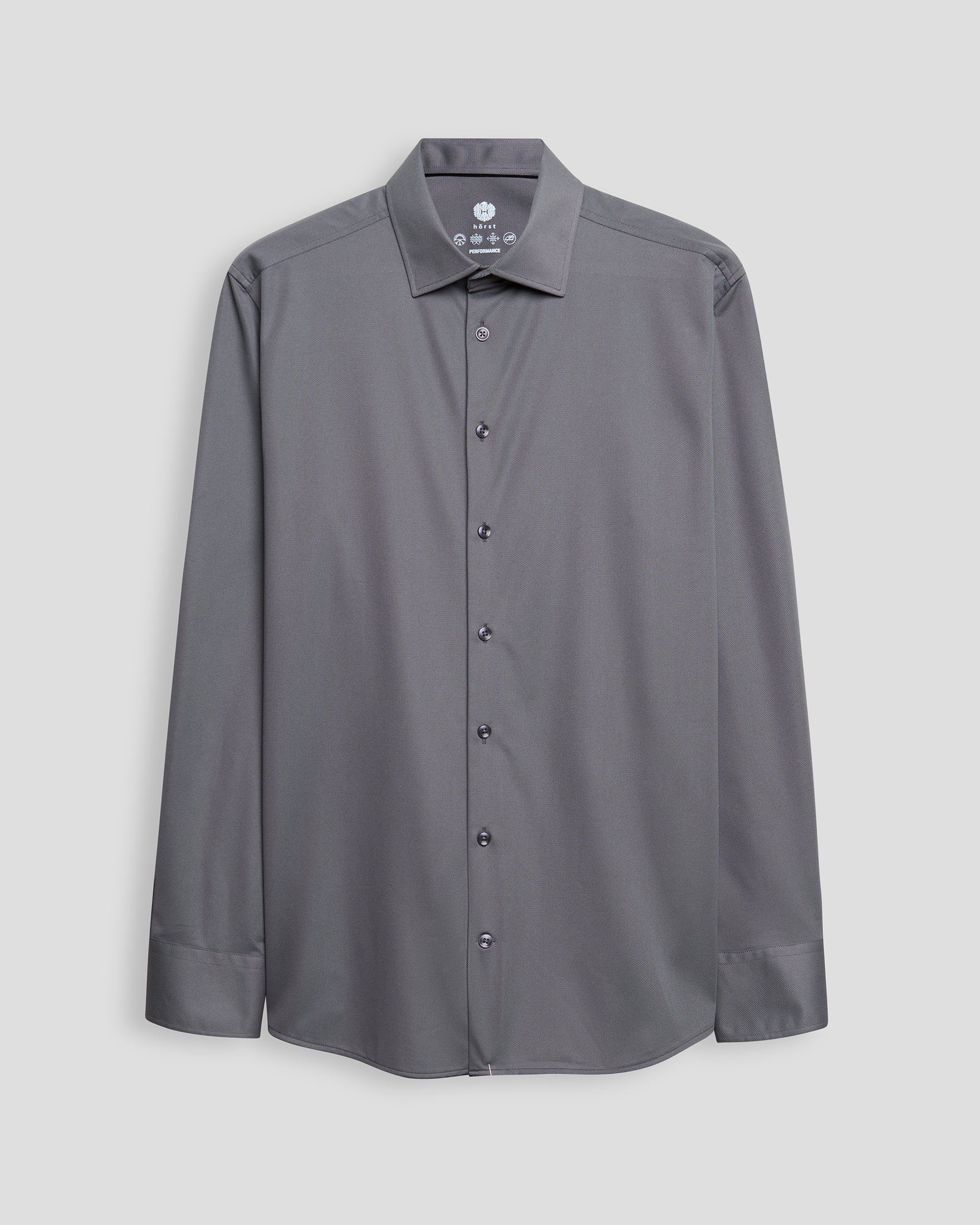 Complet coordonné essentiel en laine – Gris charbon