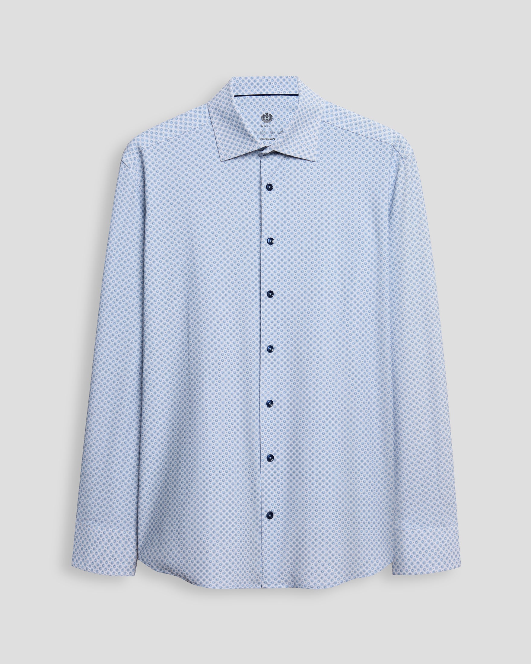 Chemise habillée – bleu automne