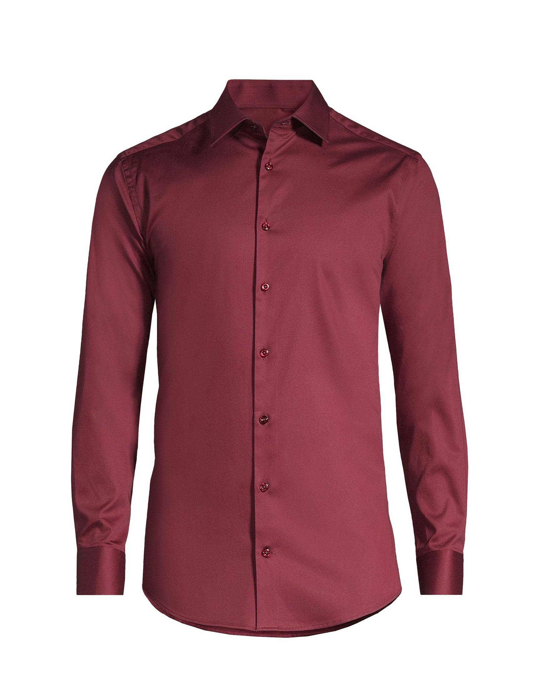 Chemise habillée en Coton – BOURGOGNE